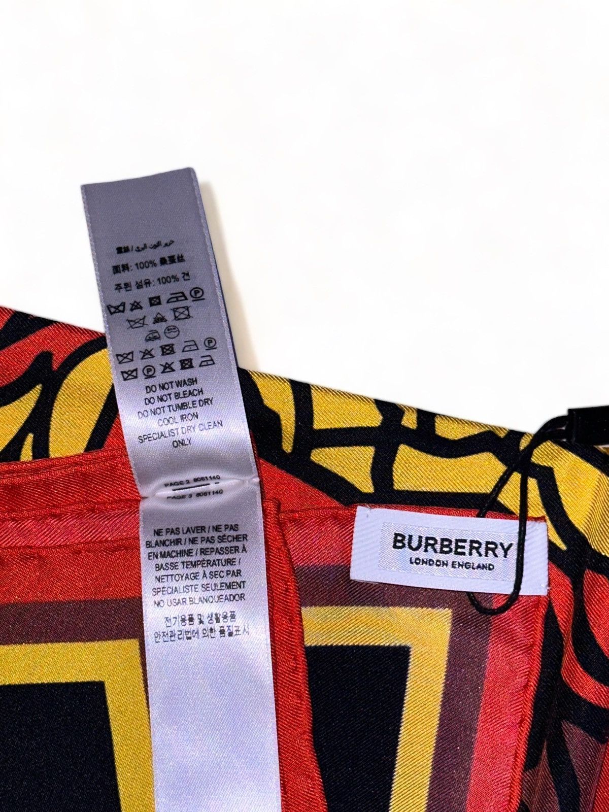 Burberry BURBERRY ROYAL EQUESTRIAN EKD SILK SCARF Size ONE SIZE - 3 Thumbnail