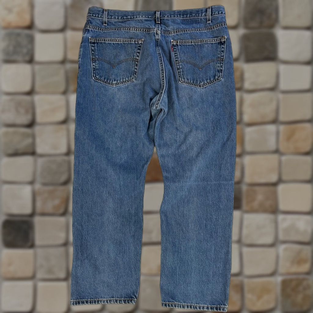 Levi's Levi's 505 Regular Fit Jeans Straight Made in USA Mens Blue 40x29.5 Denim Vintage Jeans for Men Size US 40 / EU 56 - 1 Thumbnail