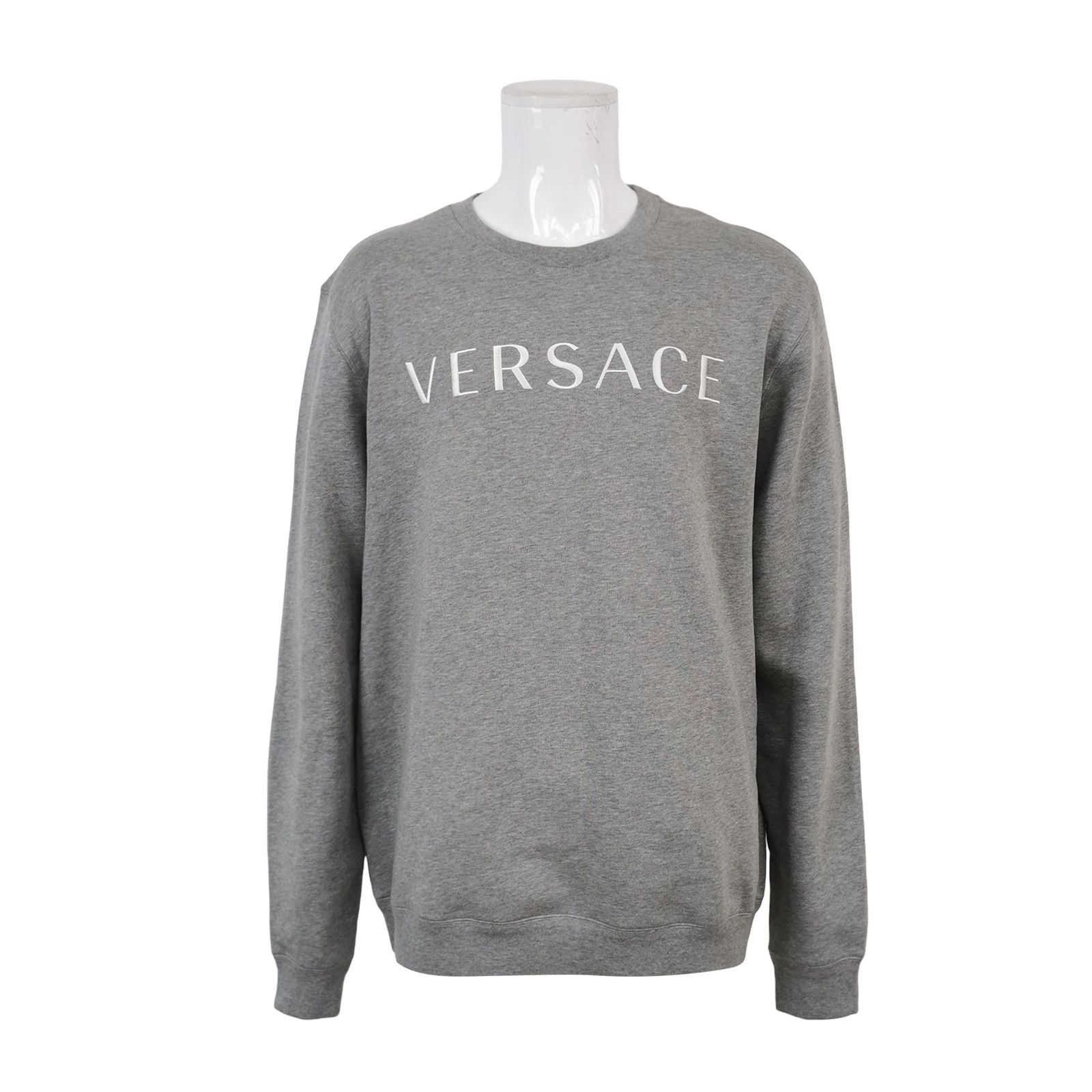 Versace Versace Embroidered Logo Crewneck Sweatshirt 5XL Size US XXL / EU 58 / 5 - 1 Thumbnail