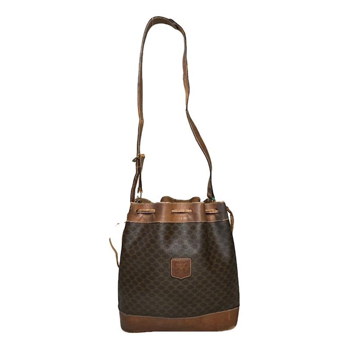 Celine SAC SEAU Brown Leather Handbag Size ONE SIZE - 1 Thumbnail