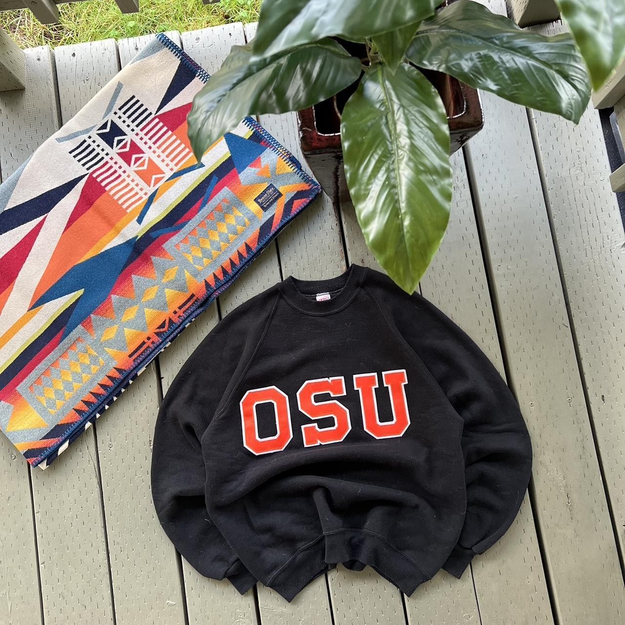 Vintage Vintage 90s Oregon state beaver football sweatshirt Size US L / EU 52-54 / 3 - 1 Thumbnail