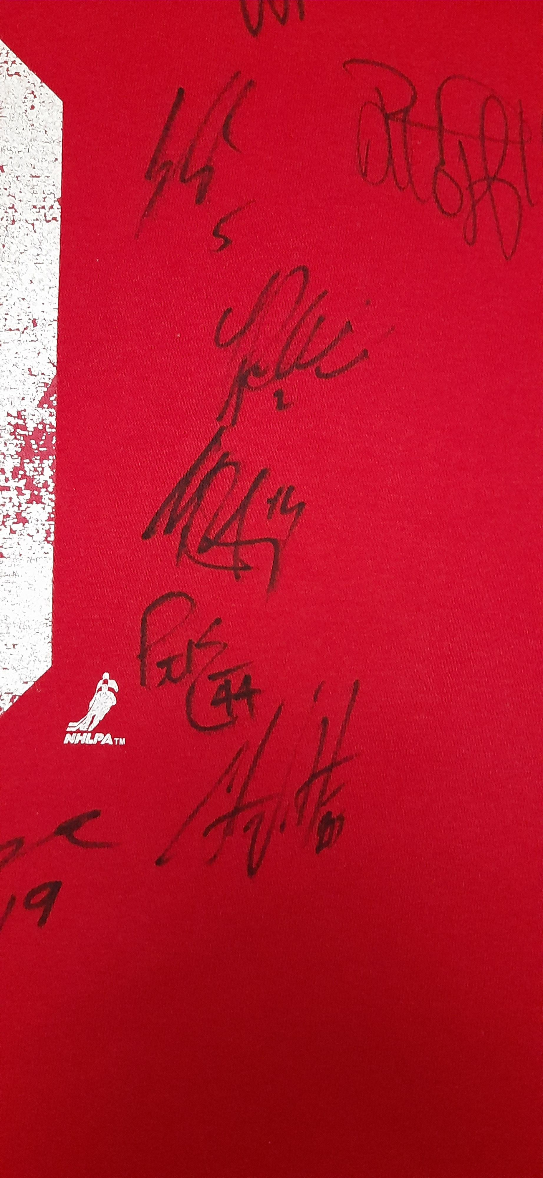 Reebok Ottawa Senators signed T shirt Size US L / EU 52-54 / 3 - 7 Thumbnail