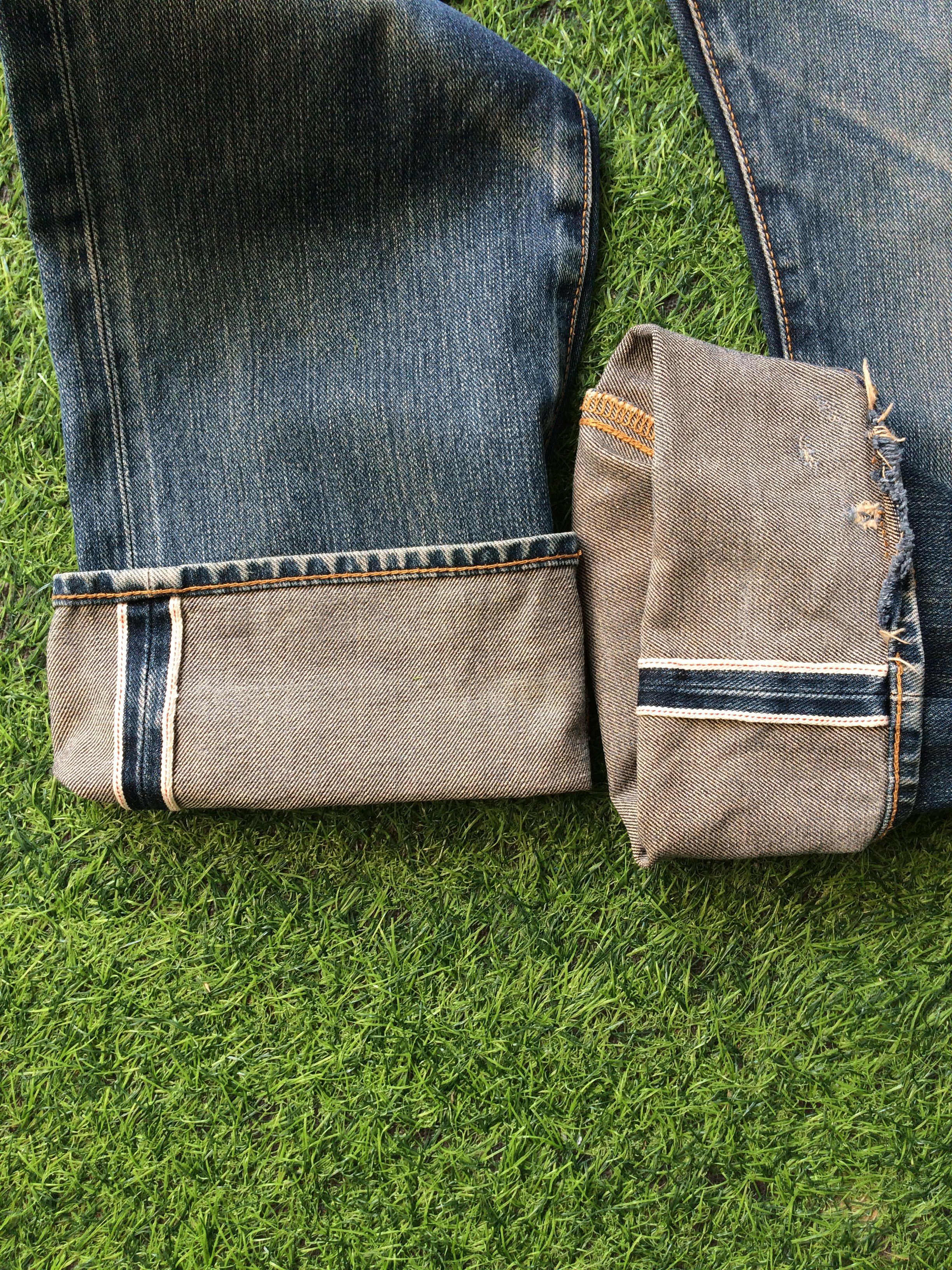 Japanese Brand Distressed Japanese Selvedge Denim #D-679 Size US 30 / EU 46 - 6 Thumbnail