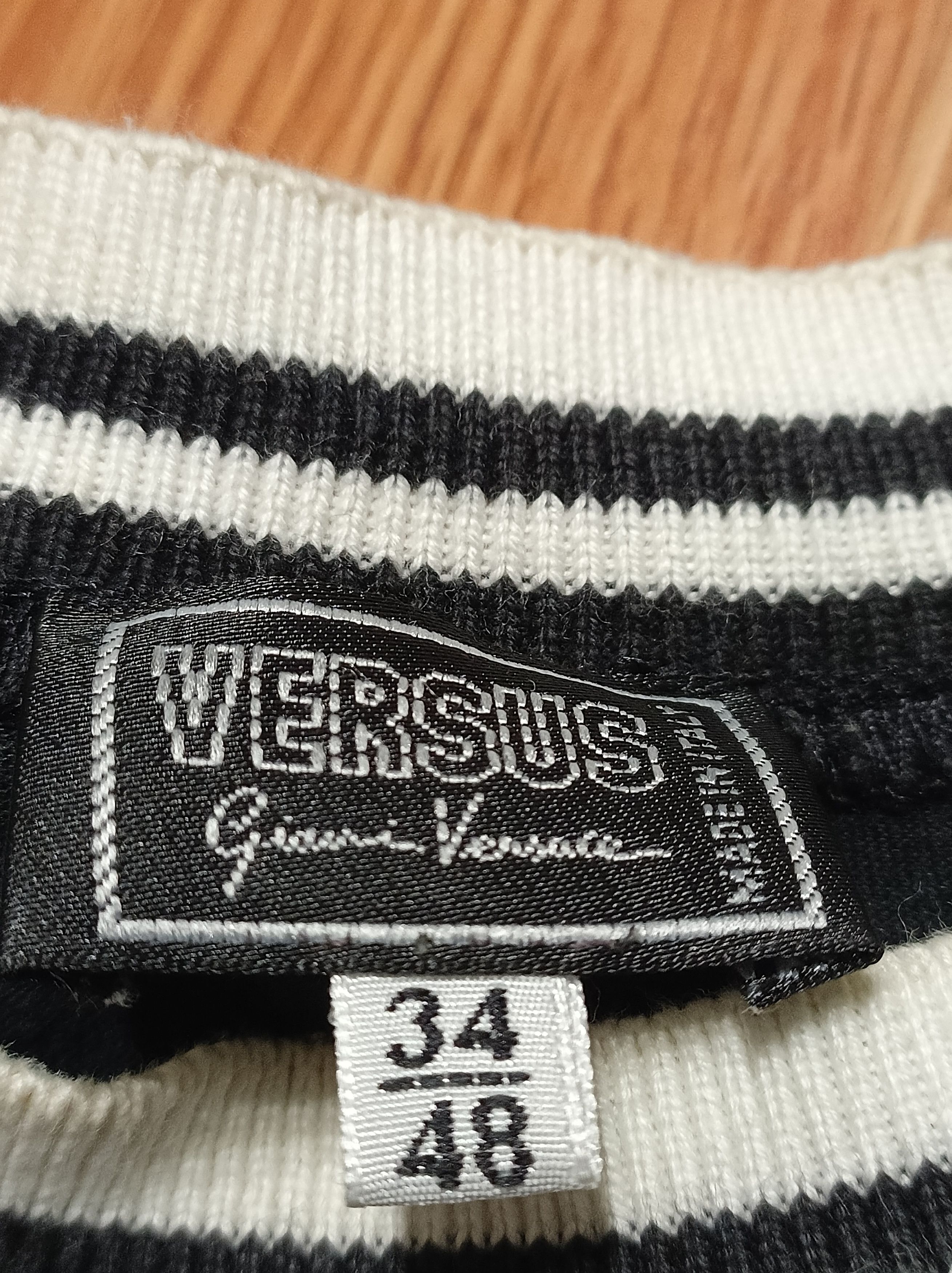 Versus Versace Black Mens Cotton T-shirt Size 34/48