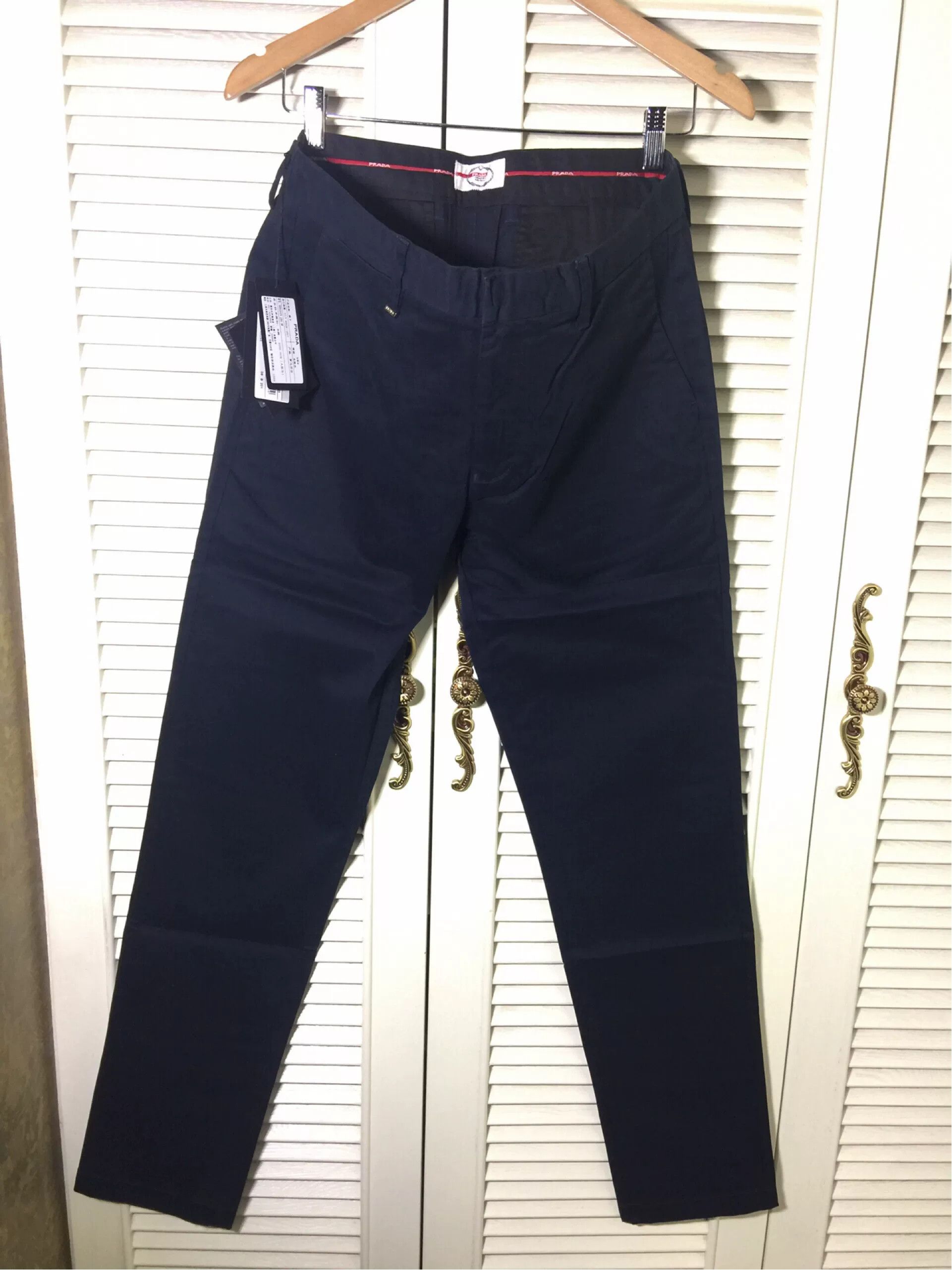 Prada Prada Men's Business Casual Pants Size US 32 / EU 48 - 1 Thumbnail