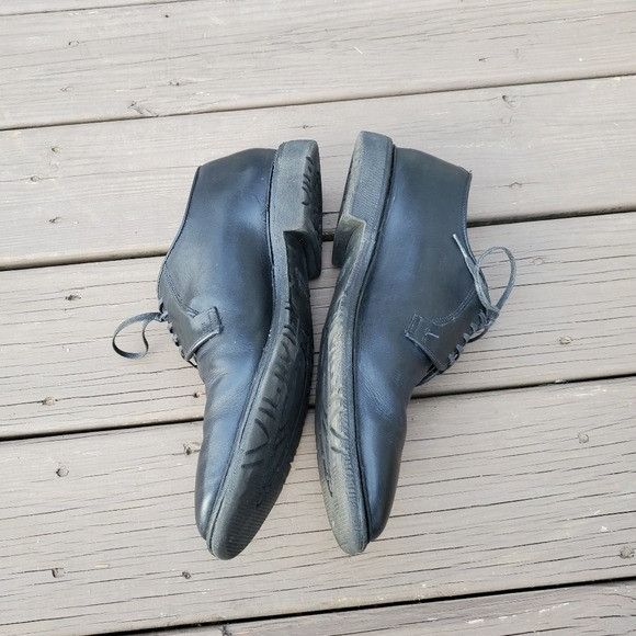 Allen Edmonds × Designer Allen Edmonds Badlands Black Leather Lace-up Oxford Comfort Size US 11.5 / EU 44-45 - 3 Thumbnail
