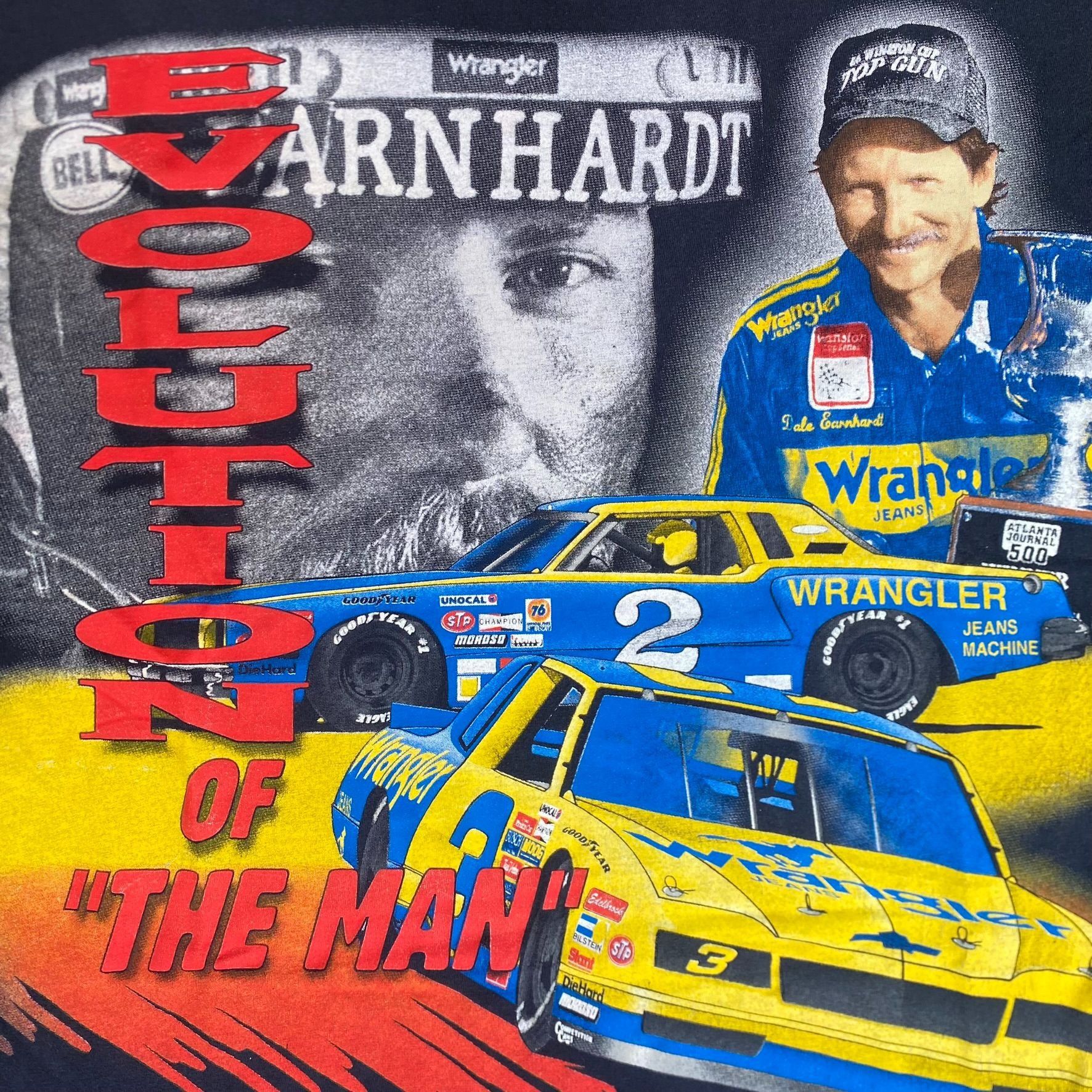 NASCAR Vintage 90s Dale Earnhardt AOP Shirt NASCAR Racing Tee Size US L / EU 52-54 / 3 - 3 Thumbnail