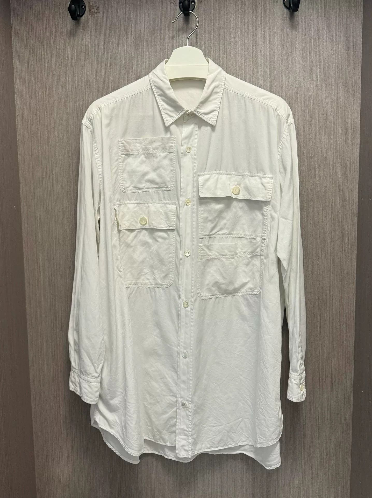 Y's for Men Yohji Yamamoto Multi Pocket Military Shirt Size US M / EU 48-50 / 2 - 1 Thumbnail