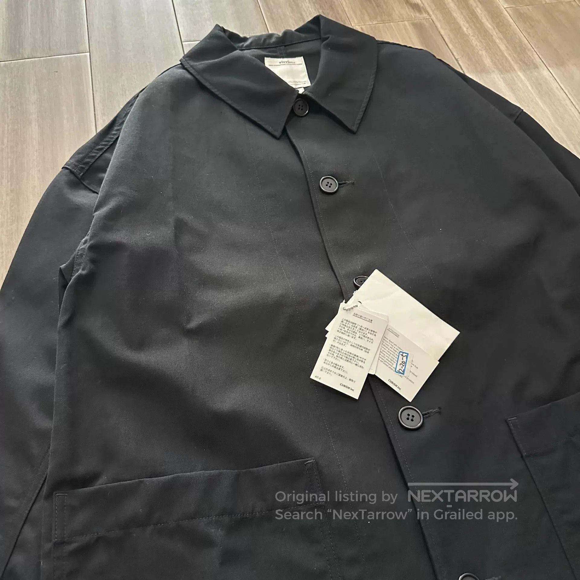 Visvim Visvim Relaxed Black Jacket Made in Japan. Size US M / EU 48-50 / 2 - 2 Thumbnail