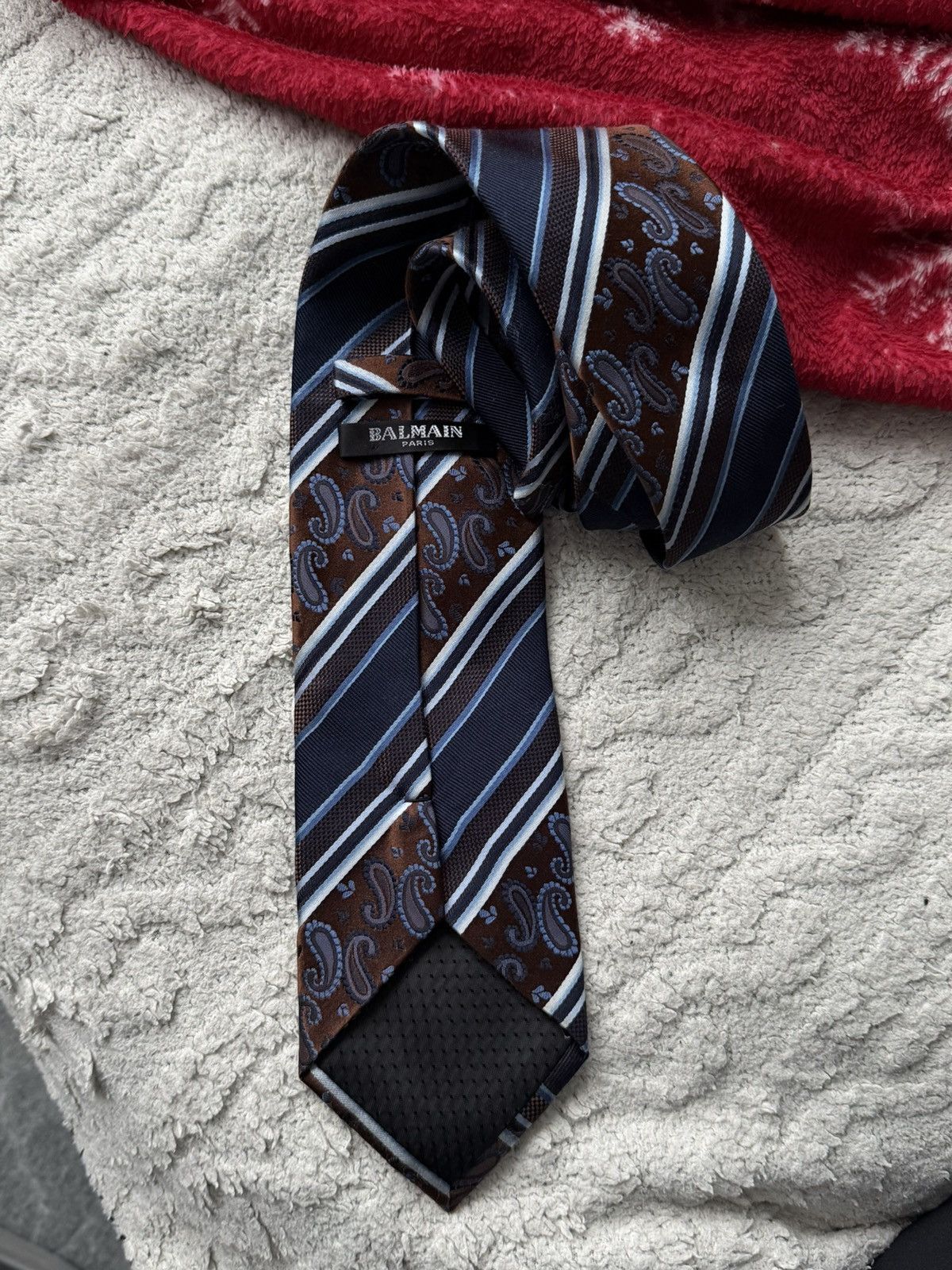 Balmain Vintage tie balmain paris silk Size ONE SIZE - 4 Thumbnail