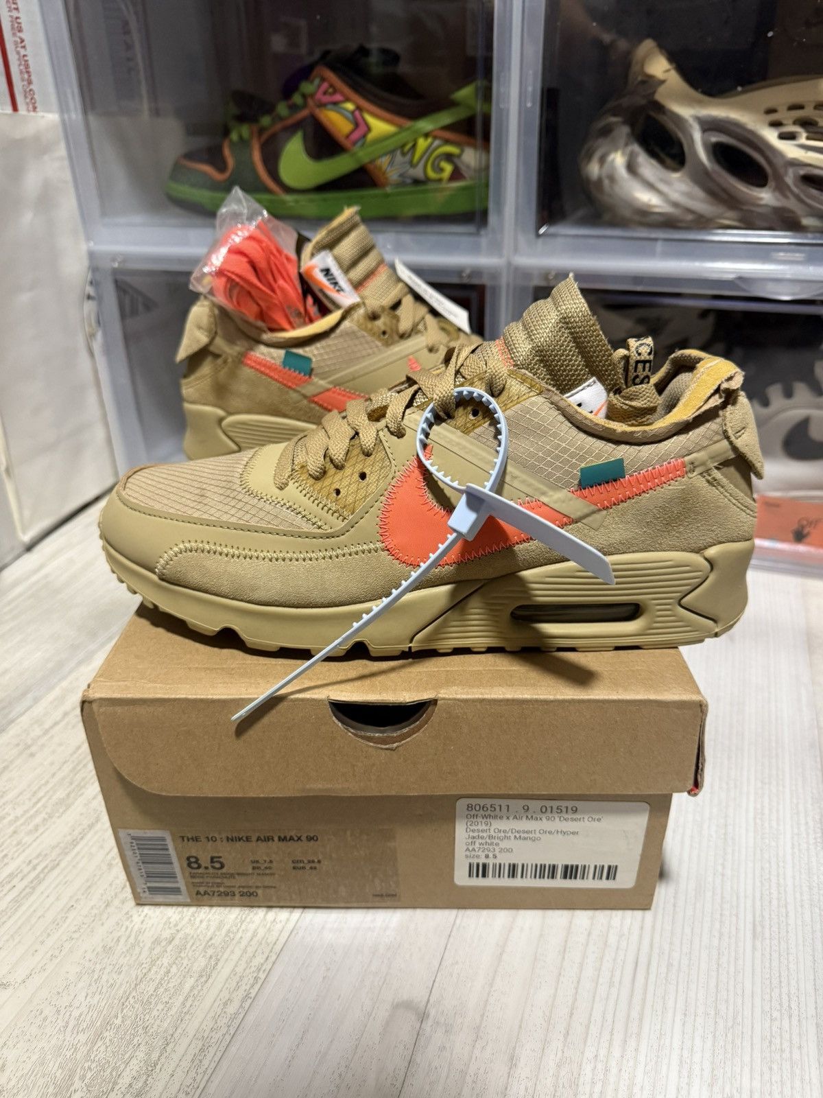 Off-White Nike AirMax 90 Desert Ore