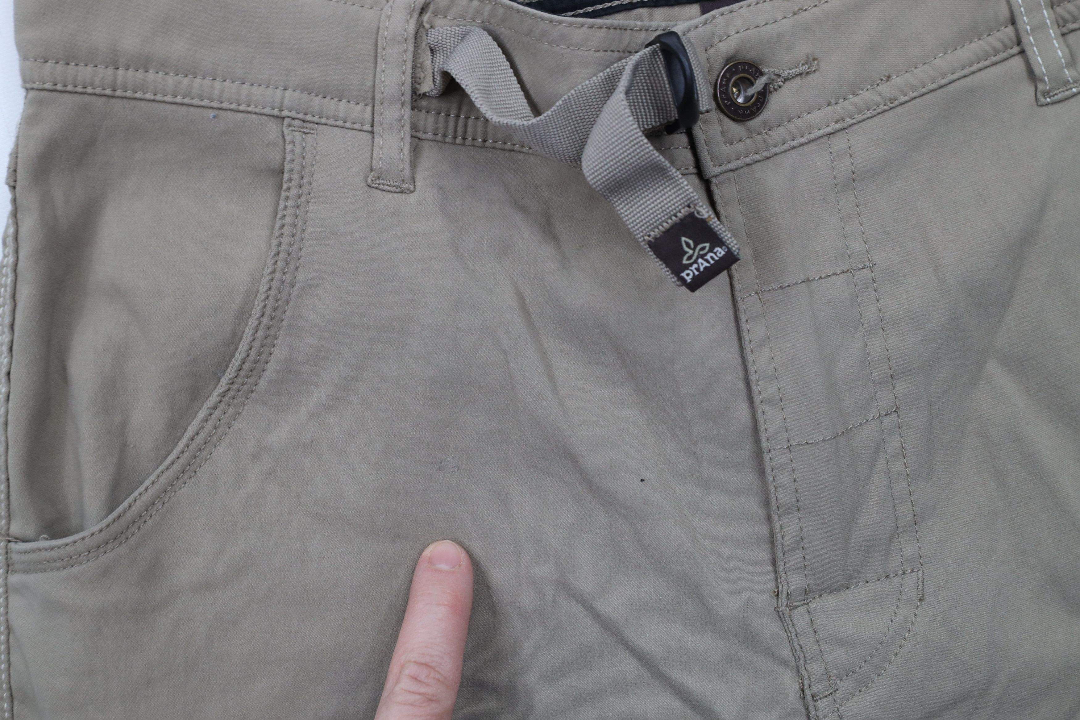 Prana × Vintage prAna Breathe Belted Stretch Zion 2 Hiking Pants Beige Size US 32 / EU 48 - 7 Thumbnail