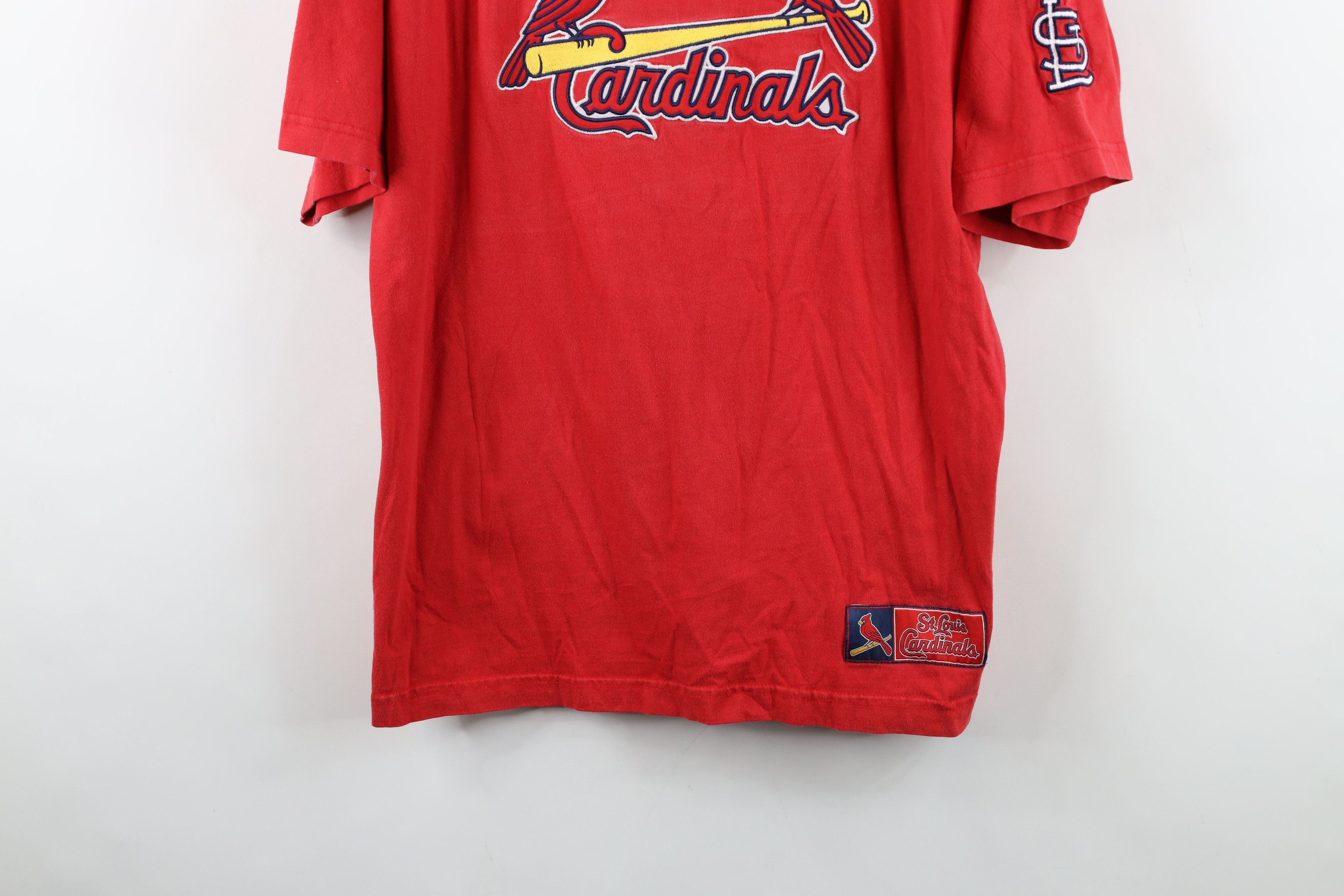 Vintage Vintage 90s Y2K St Louis Cardinals Baseball T-Shirt Size US L / EU 52-54 / 3 - 3 Thumbnail