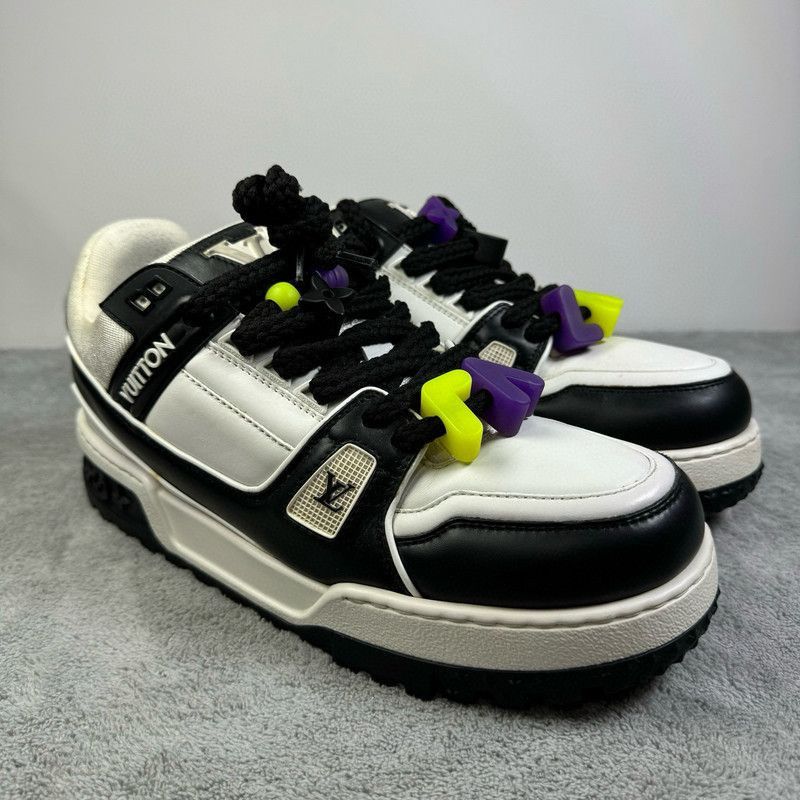 Louis Vuitton Louis Vuitton Trainer Maxi Low Top Sneakers -2508 Size US 8.5 / EU 41-42 - 6 Thumbnail