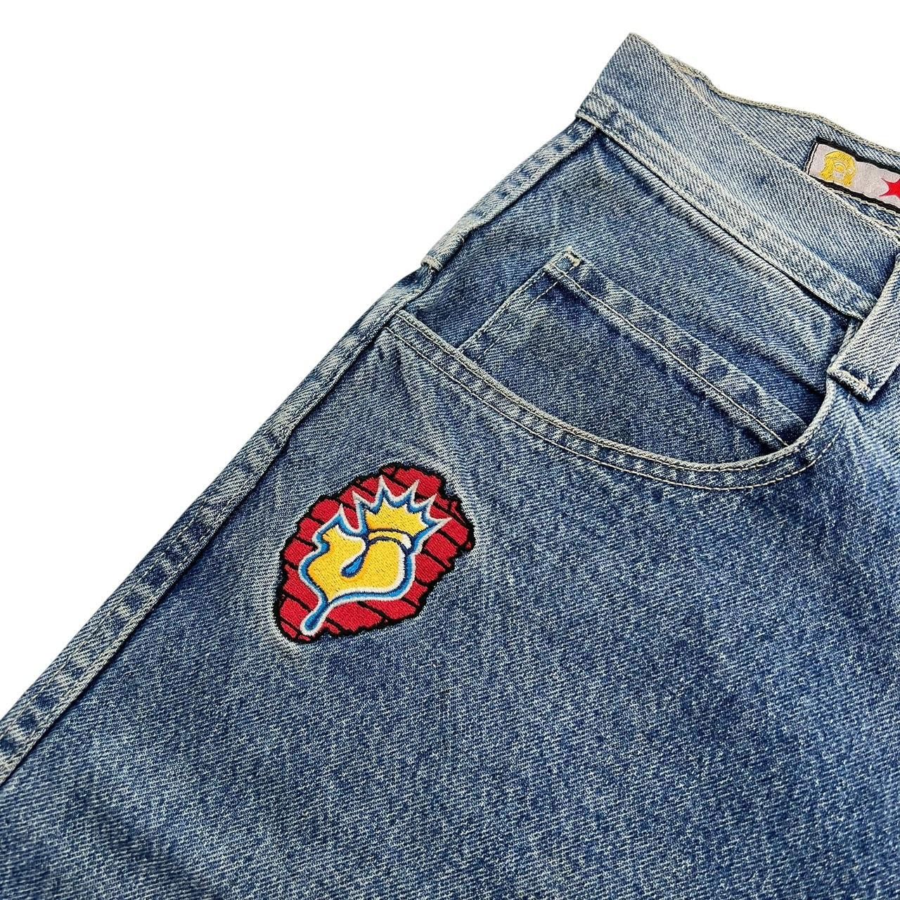 JNCO Vintage Jnco Jester Denim Shorts / Jorts - Waist: 34” Size US 34 / EU 50 - 4 Thumbnail