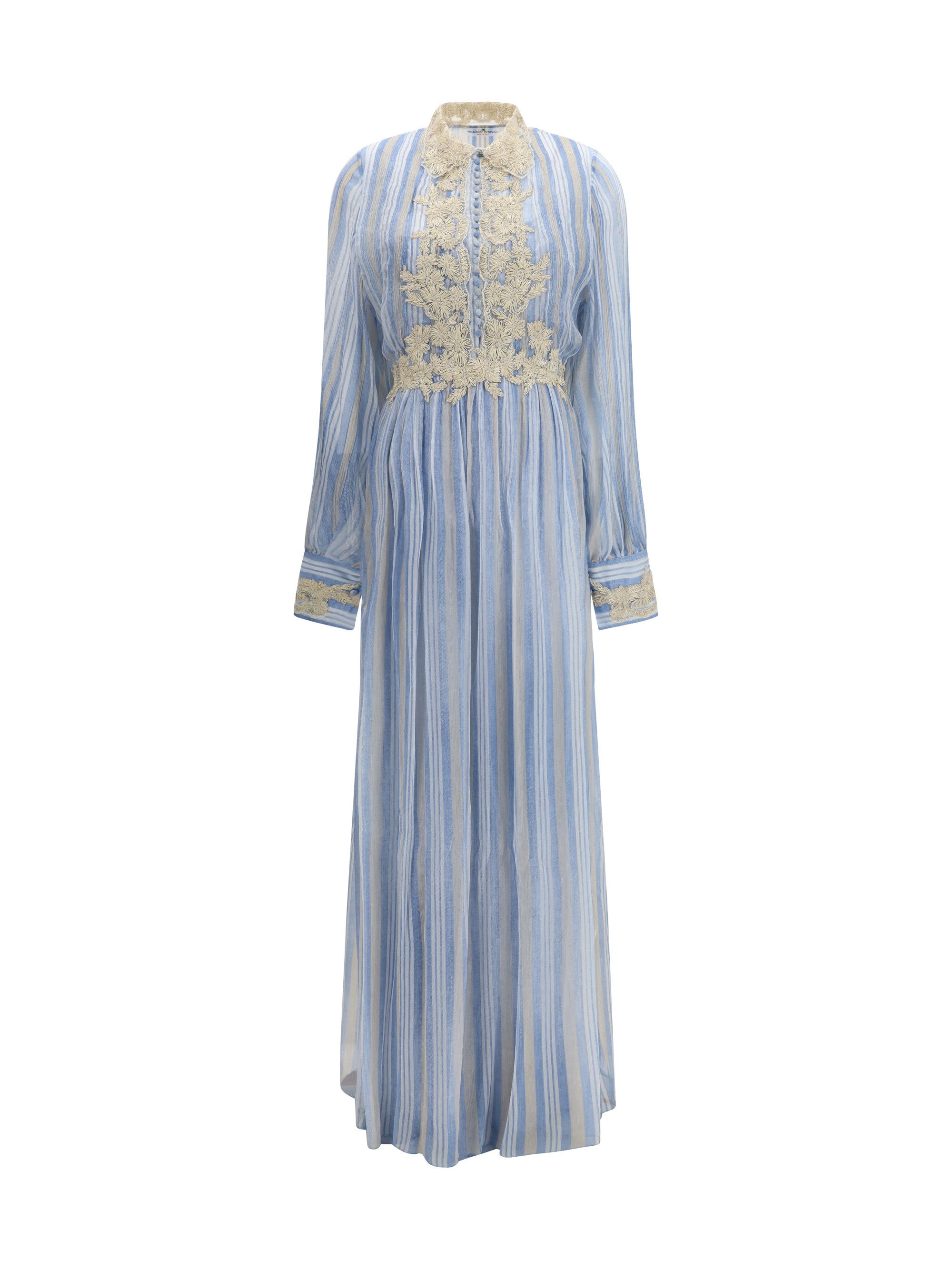Ermanno Scervino Long silk Dress Size M / US 6-8 / IT 42-44 - 1 Thumbnail