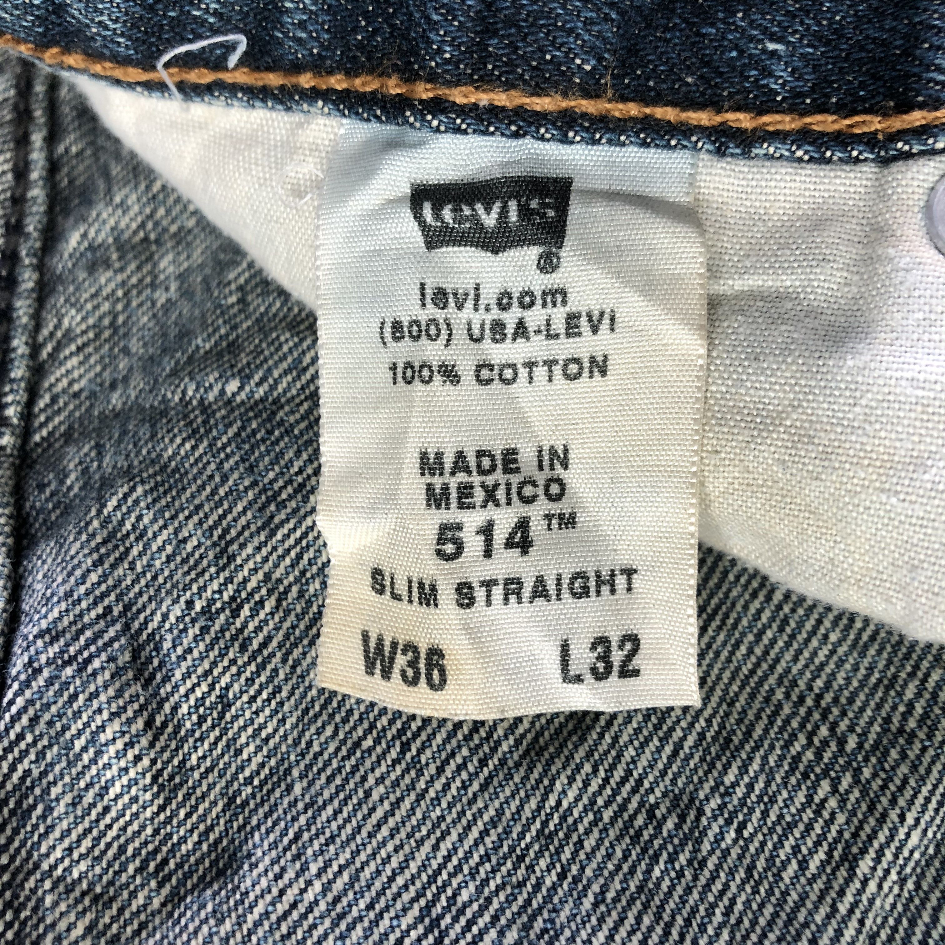 Levi's Vintage Levis 514 Jeans-J4391 Size US 38 / EU 54 - 11 Thumbnail