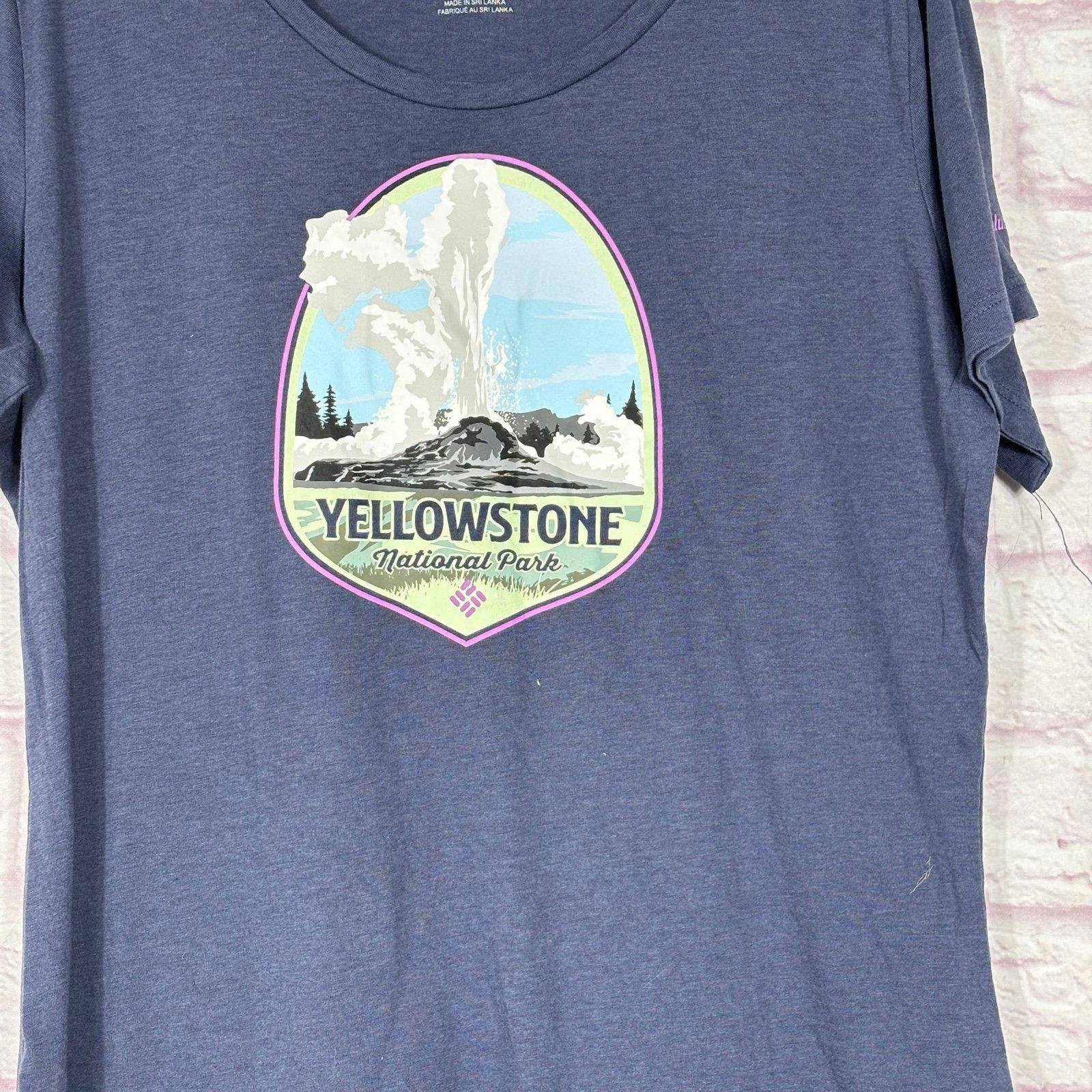 Columbia Columbia Yellowstone National Park Graphic T-Shirt Medium Size M / US 6-8 / IT 42-44 - 2 Thumbnail