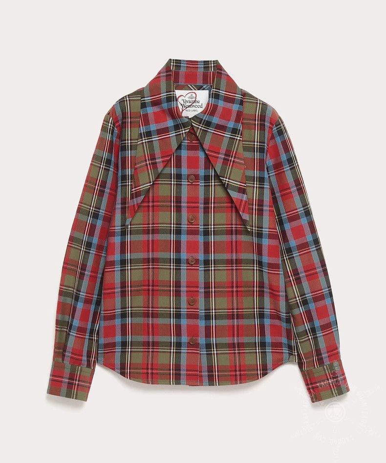 Vivienne Westwood Vivienne Westwood Scottish plaid shirt, long sleeves Size ONE SIZE - 1 Thumbnail