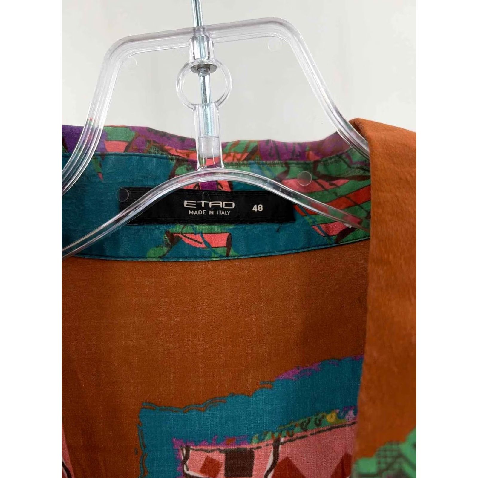 Etro Etro Button Down Purple Size 38 Regular - Pre-Owned Size XS / US 0-2 / IT 36-38 - 3 Thumbnail