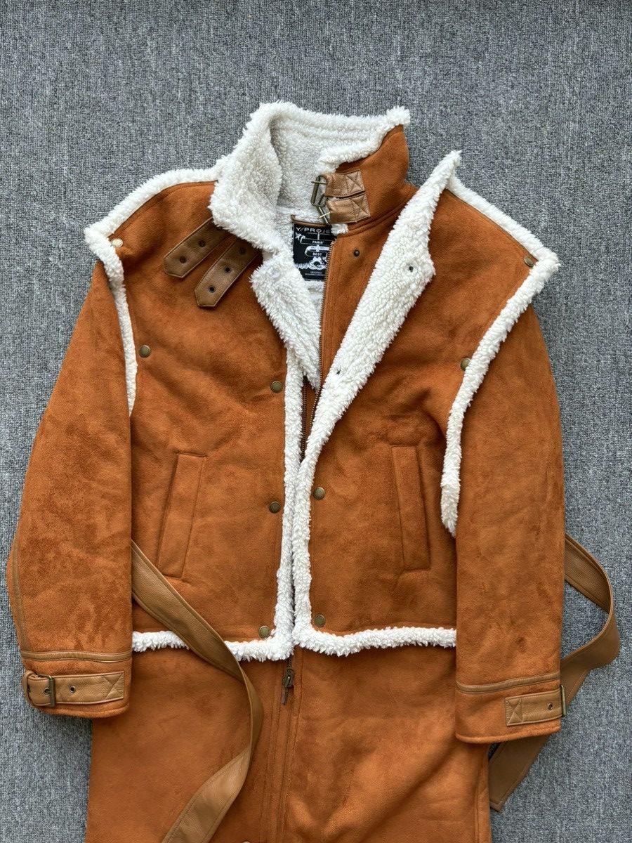 Y/Project Y/project fw22-23 Snap Panel Faux-Shearling Coat Size US L / EU 52-54 / 3 - 6 Thumbnail