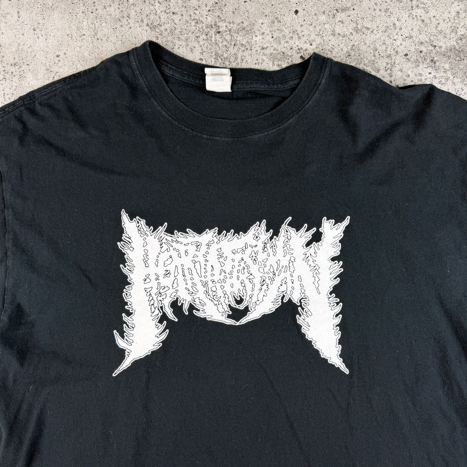 Gildan Heart Attack Man Band Shirt Crust Punk Design Size XL Size US XL / EU 56 / 4 - 3 Thumbnail