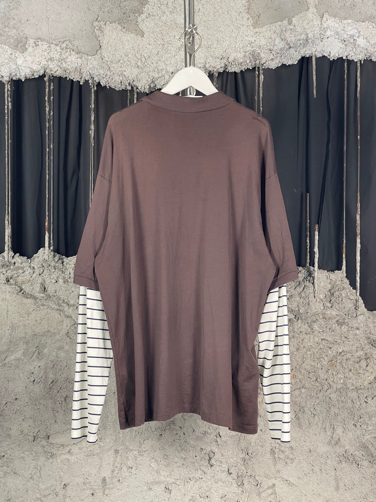 Miu Miu MIU MIU women's color blocked polo long sleeve Size L / US 10 / IT 46 - 2 Thumbnail