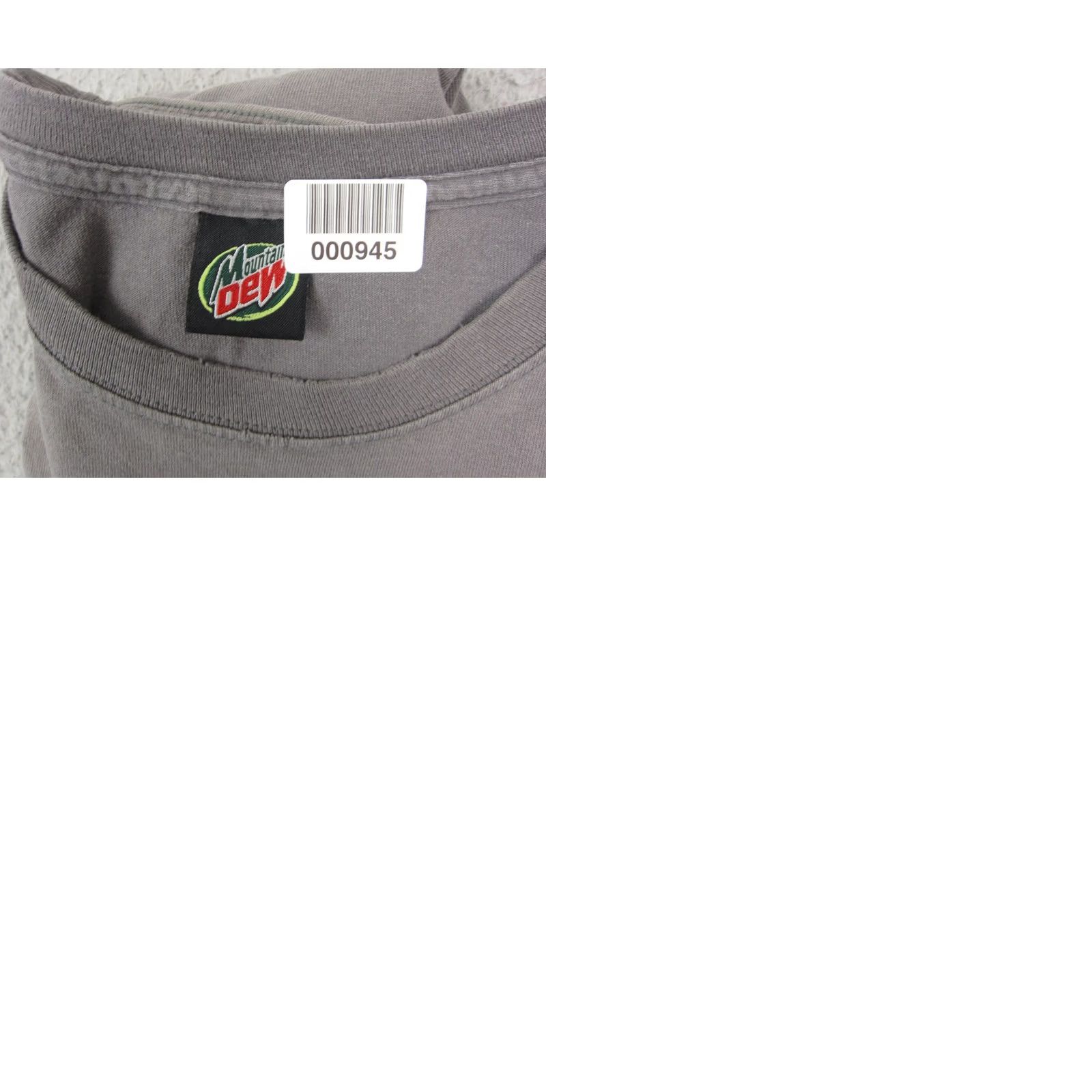 Vintage VINTAGE Mountain Dew Shirt Adult XL Gray Mens Soda It'll Tickle 90s Size US XL / EU 56 / 4 - 9 Thumbnail