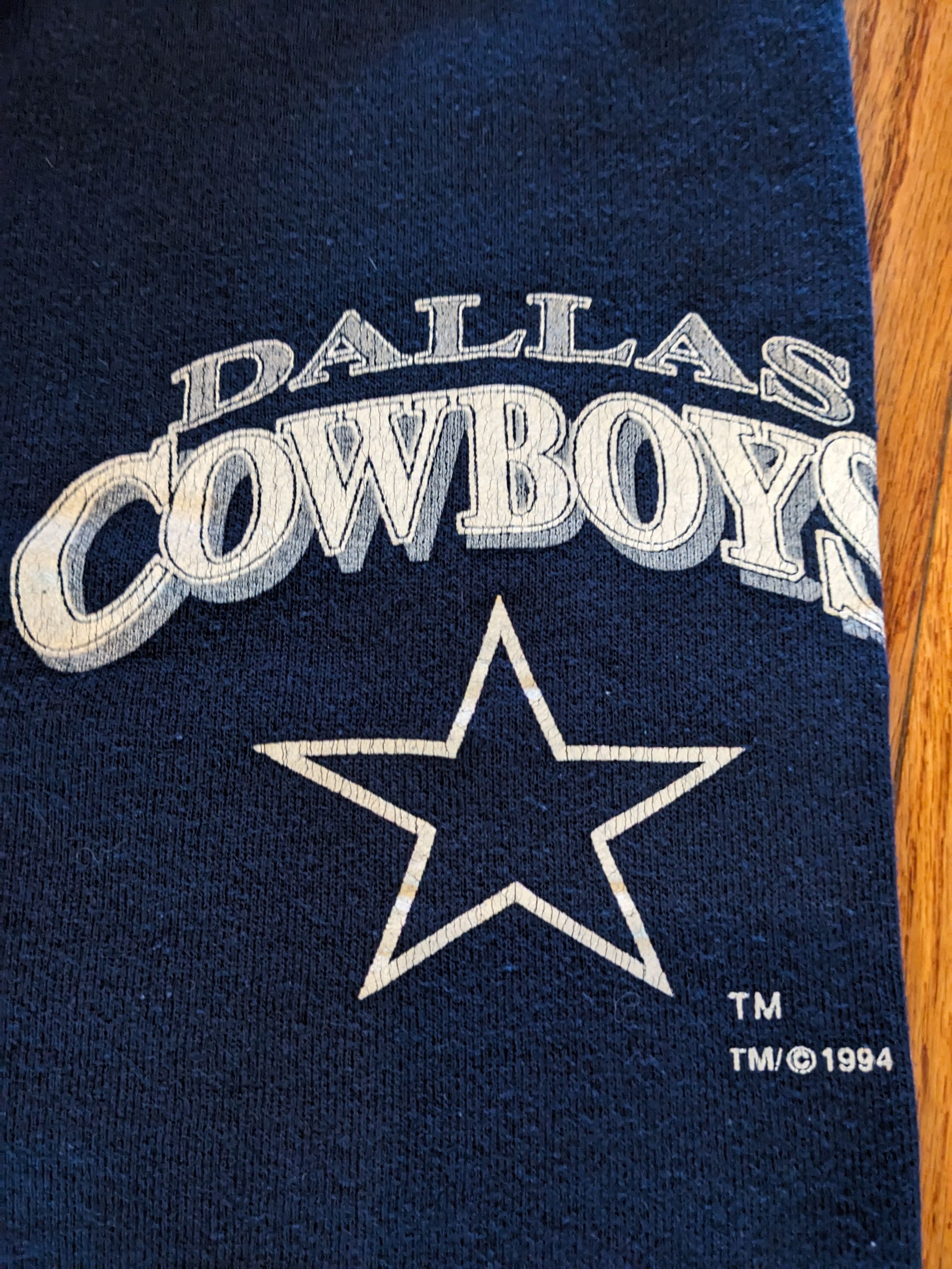 NFL × Vintage Vintage 1994 Dallas Cowboys NFL Football 34 x 28 Sweatpants Size US 34 / EU 50 - 2 Thumbnail