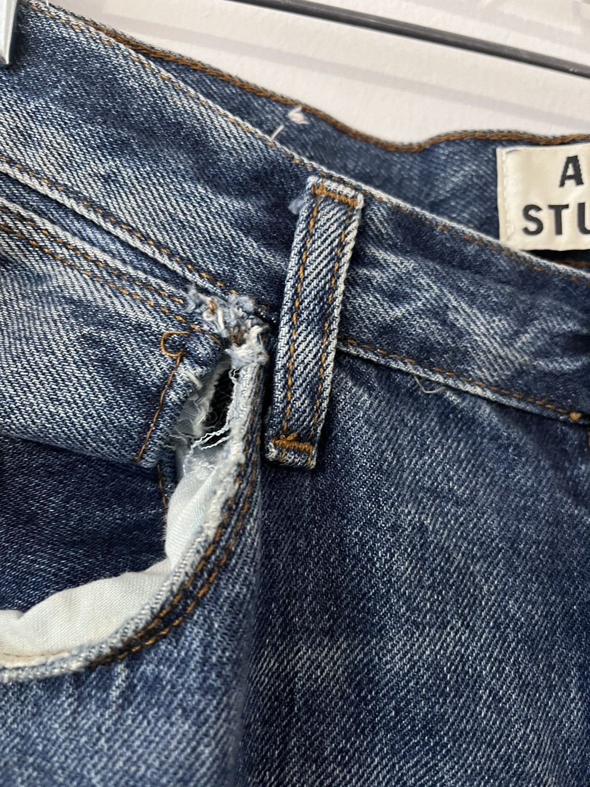 Acne Studios Acne Max vintage blue denim Size US 36 / EU 52 - 4 Thumbnail