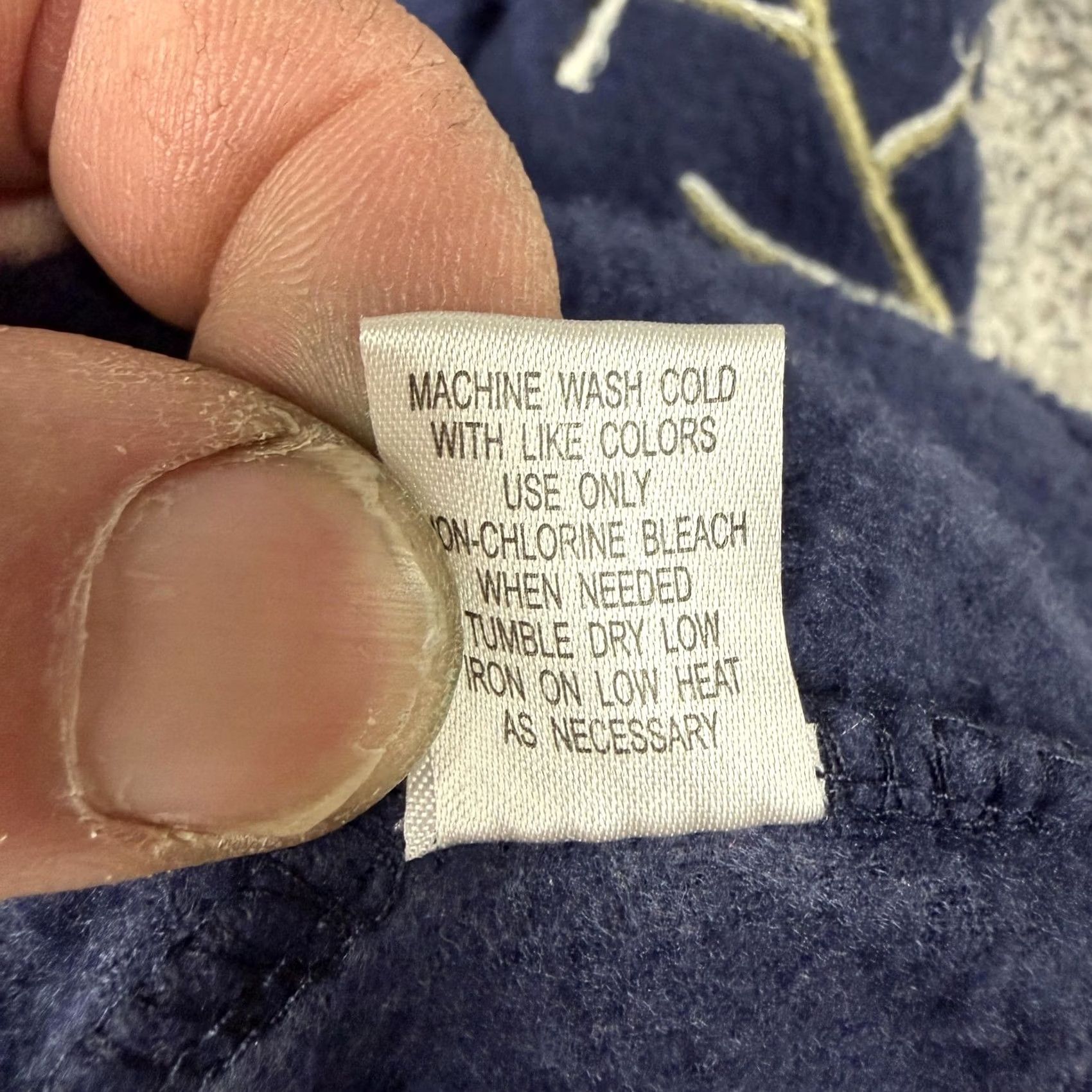 Vintage Baxter & Wells Vest L Fleece Bird Coastal Grandmacore Outdoorsy Woodland Nature Women Sleeveless Blue Zip Front Pockets Embroidered Size L / US 10 / IT 46 - 7 Thumbnail