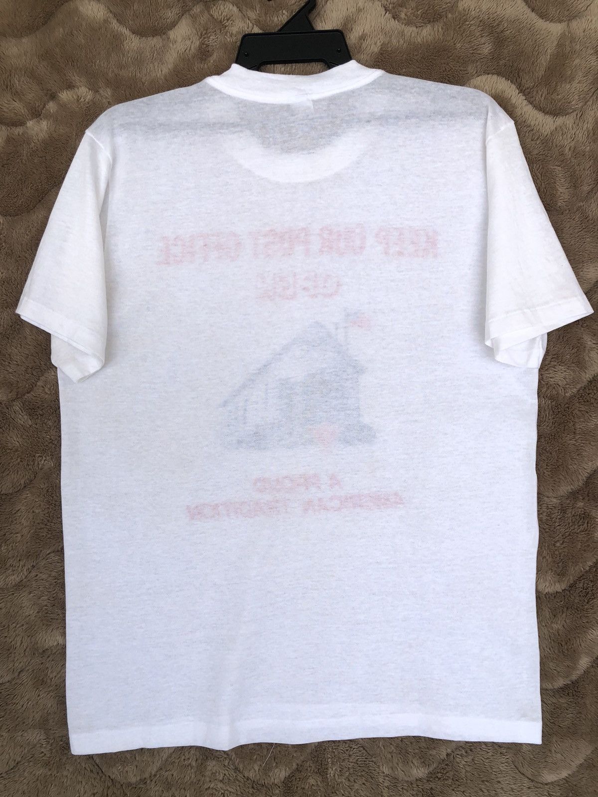 Arts & Science Vintage 80s American Post Office Paperthin Tee Size US L / EU 52-54 / 3 - 6 Thumbnail