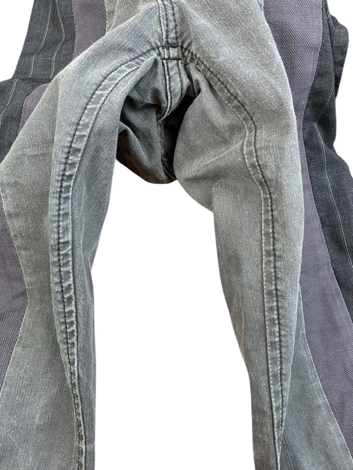 Japanese Brand Y2K 2000’s Slowgun 3 Panel Slim Denim Size US 29 - 15 Thumbnail