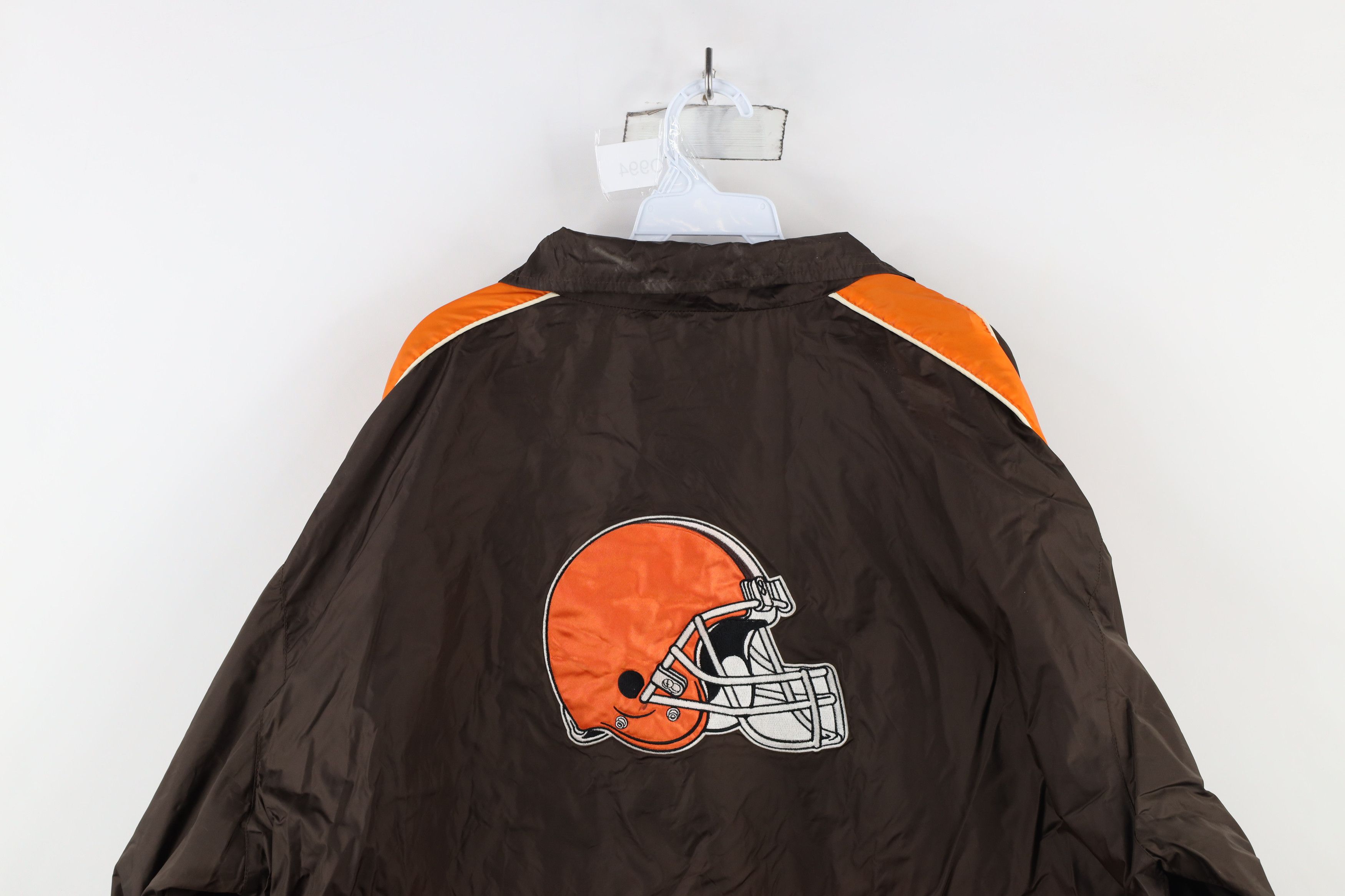 Vintage Vintage NFL Cleveland Football Lined Windbreaker Jacket Size US XL / EU 56 / 4 - 18 Thumbnail