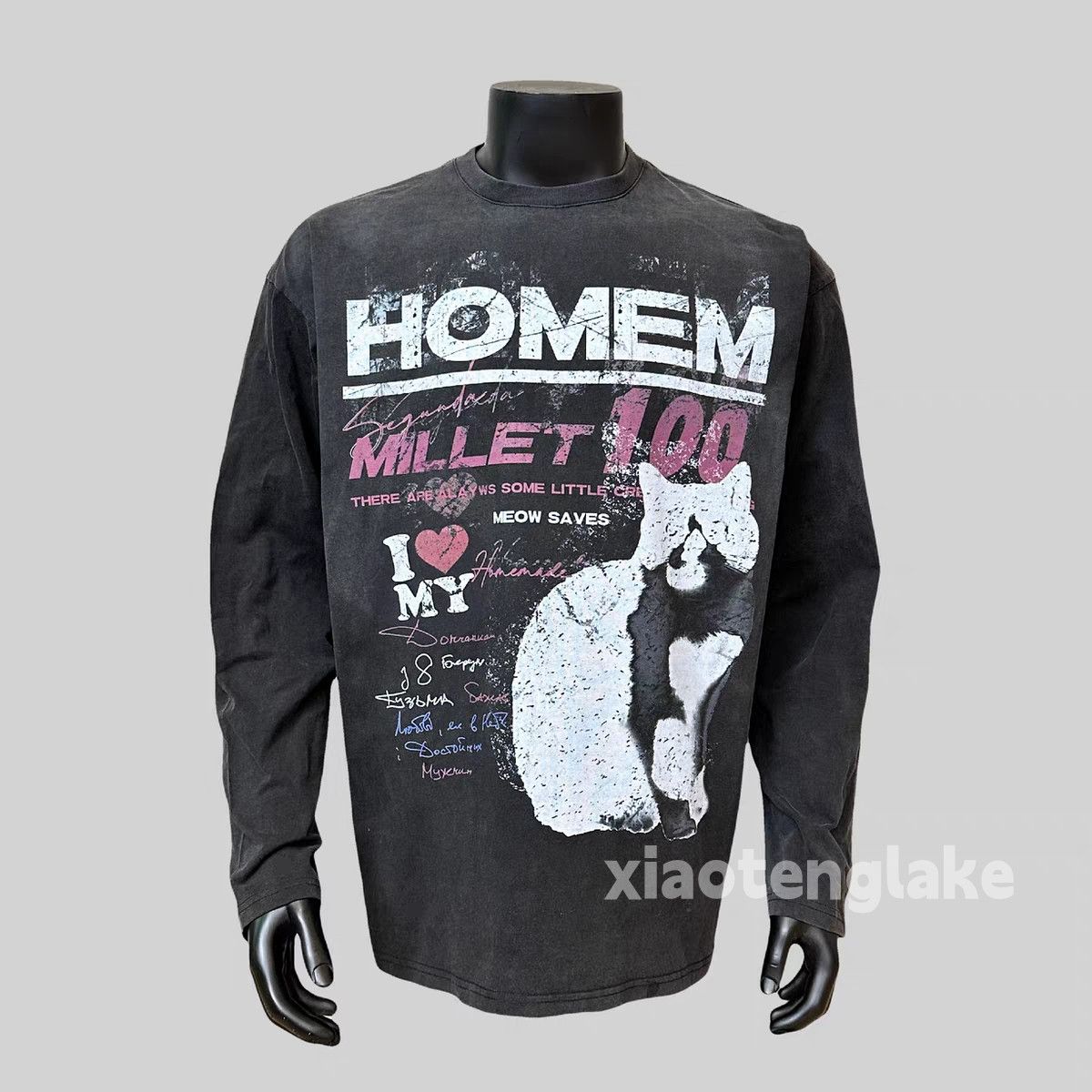 Vintage Unisex outdoor utility faded festival pattern t shirt Size US M / EU 48-50 / 2 - 1 Thumbnail