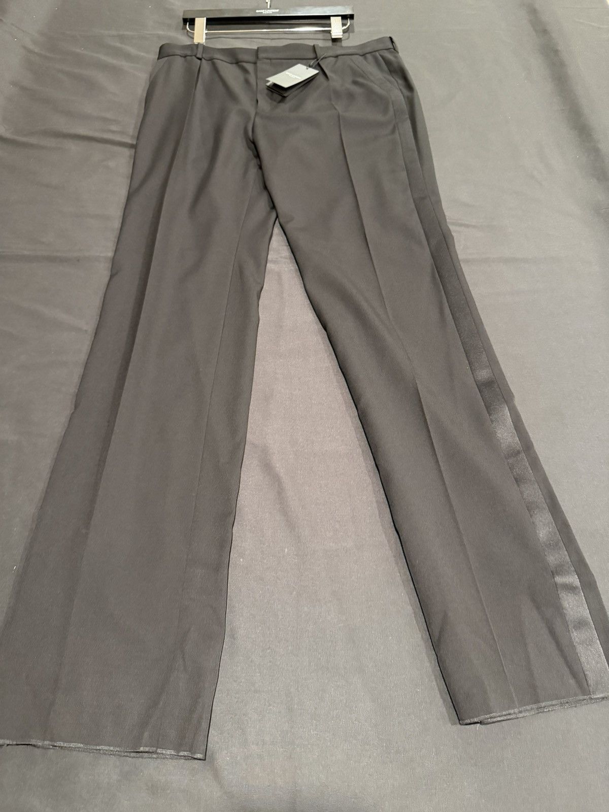 Saint Laurent Paris Saint laurent mens 2023 tuxedo dress pants. 52/36. $1950 Size US 36 / EU 52 - 2 Thumbnail