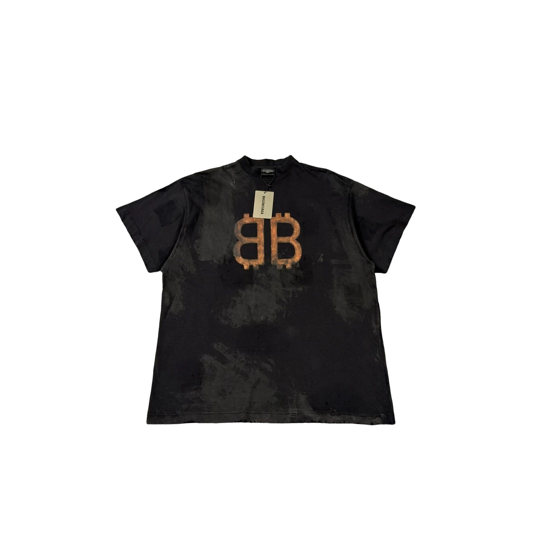 Balenciaga Balenciaga Bitcoin Graphic T-Shirt Size 1 Size US S / EU 44-46 / 1 - 1 Thumbnail