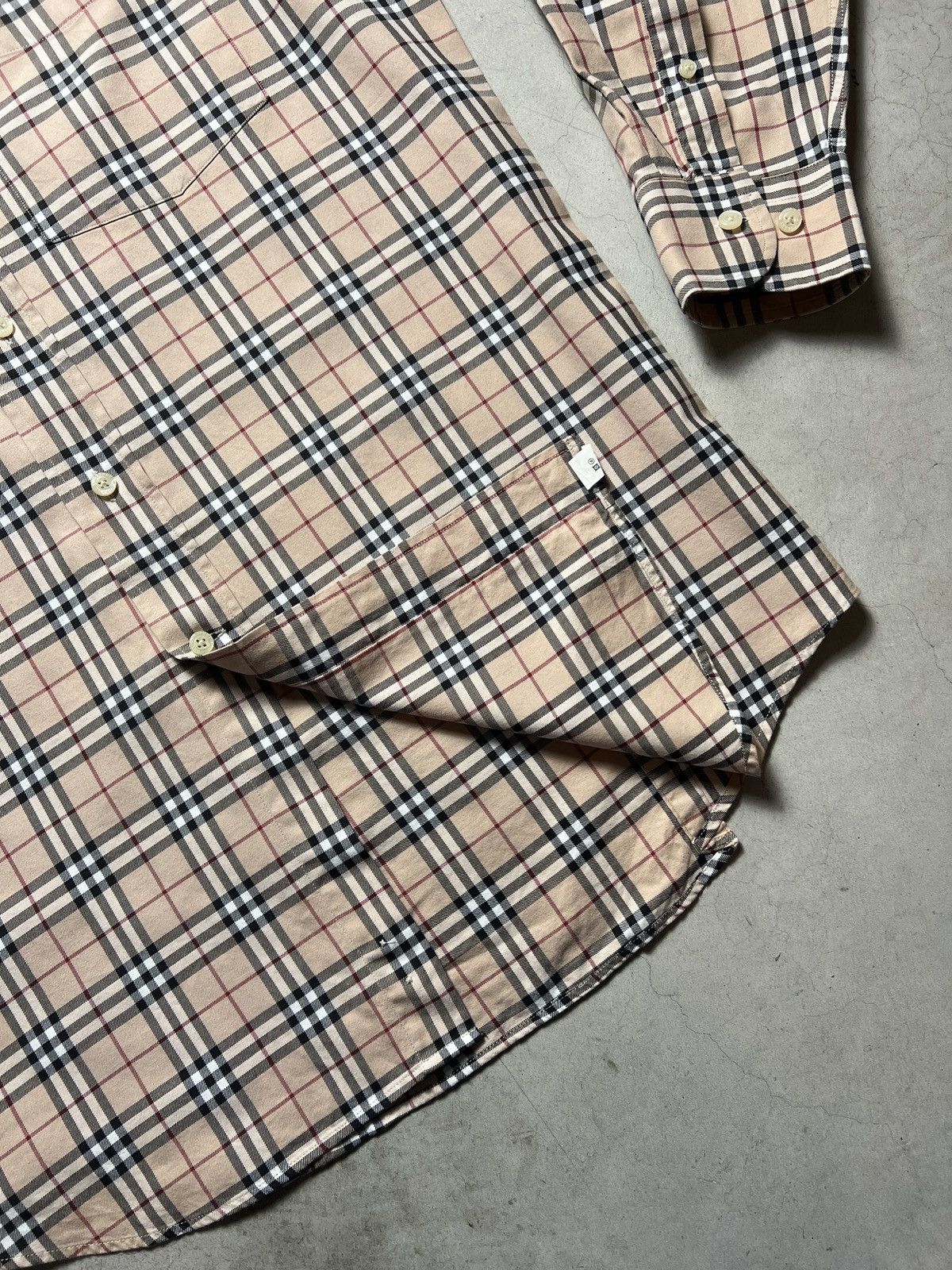 Burberry Burberry Vintage Checkered Shirt Size US L / EU 52-54 / 3 - 5 Thumbnail