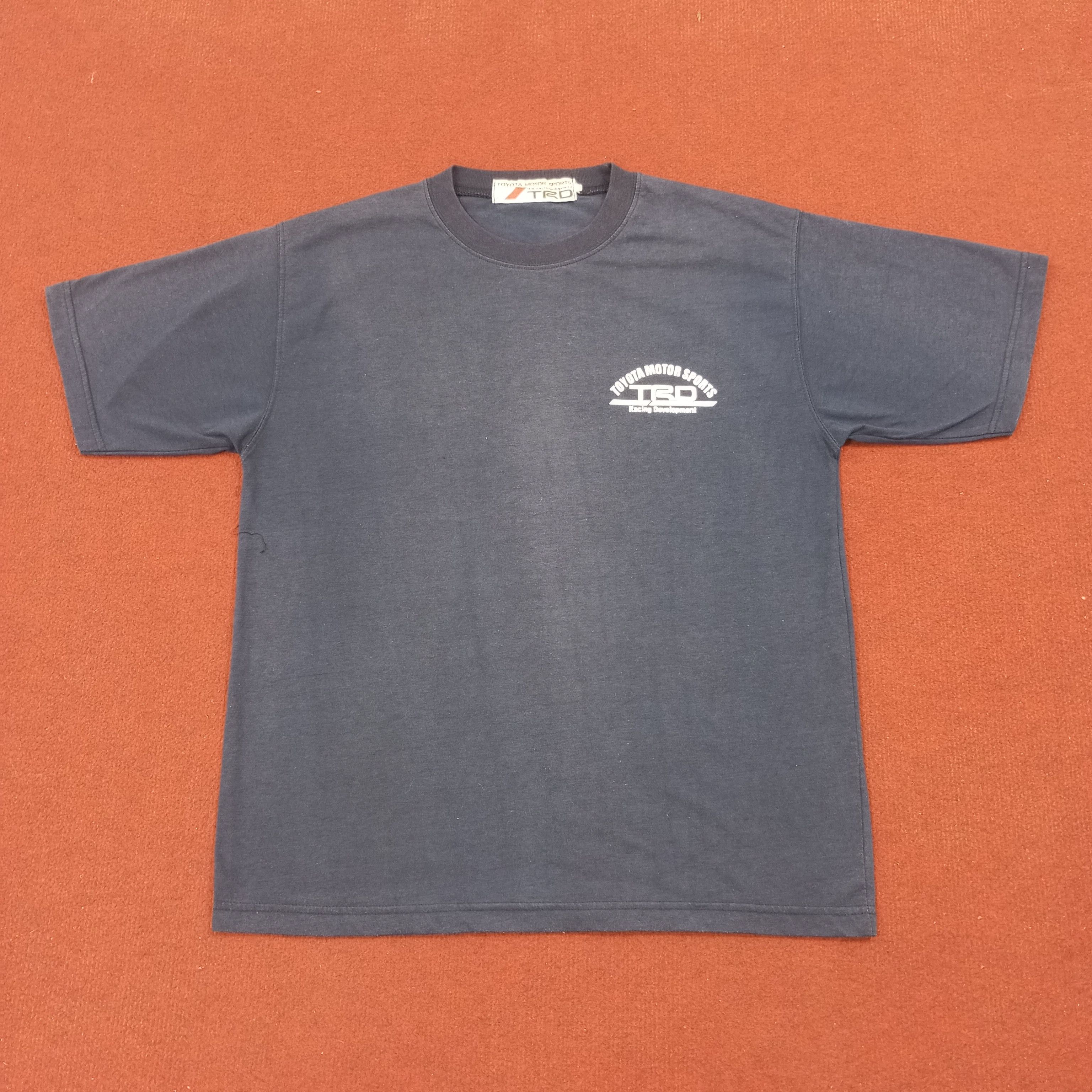 Japanese Brand × Vintage TRD Toyota Motorsports Racing Development Japanese Tshirt Size US M / EU 48-50 / 2 - 3 Thumbnail