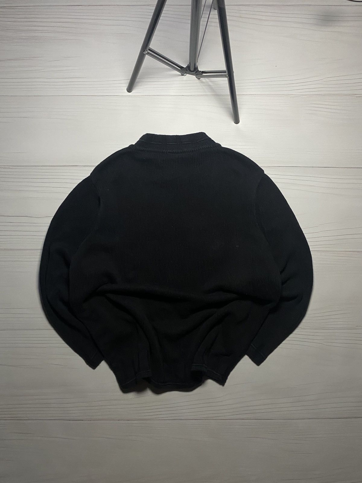Diesel × Vintage Vintage Diesel For Successful Living Big Logo Y2k Sweater Size US L / EU 52-54 / 3 - 2 Thumbnail