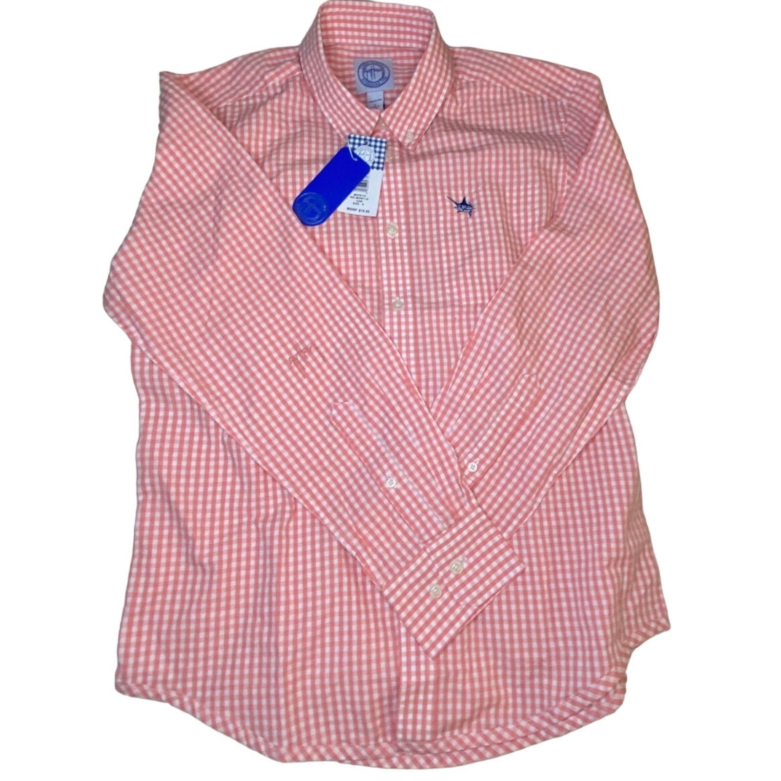 Guy Harvey Guy Harvey Classic Coral Plaid Long Sleeve Shirt men sz S Size US S / EU 44-46 / 1 - 1 Thumbnail
