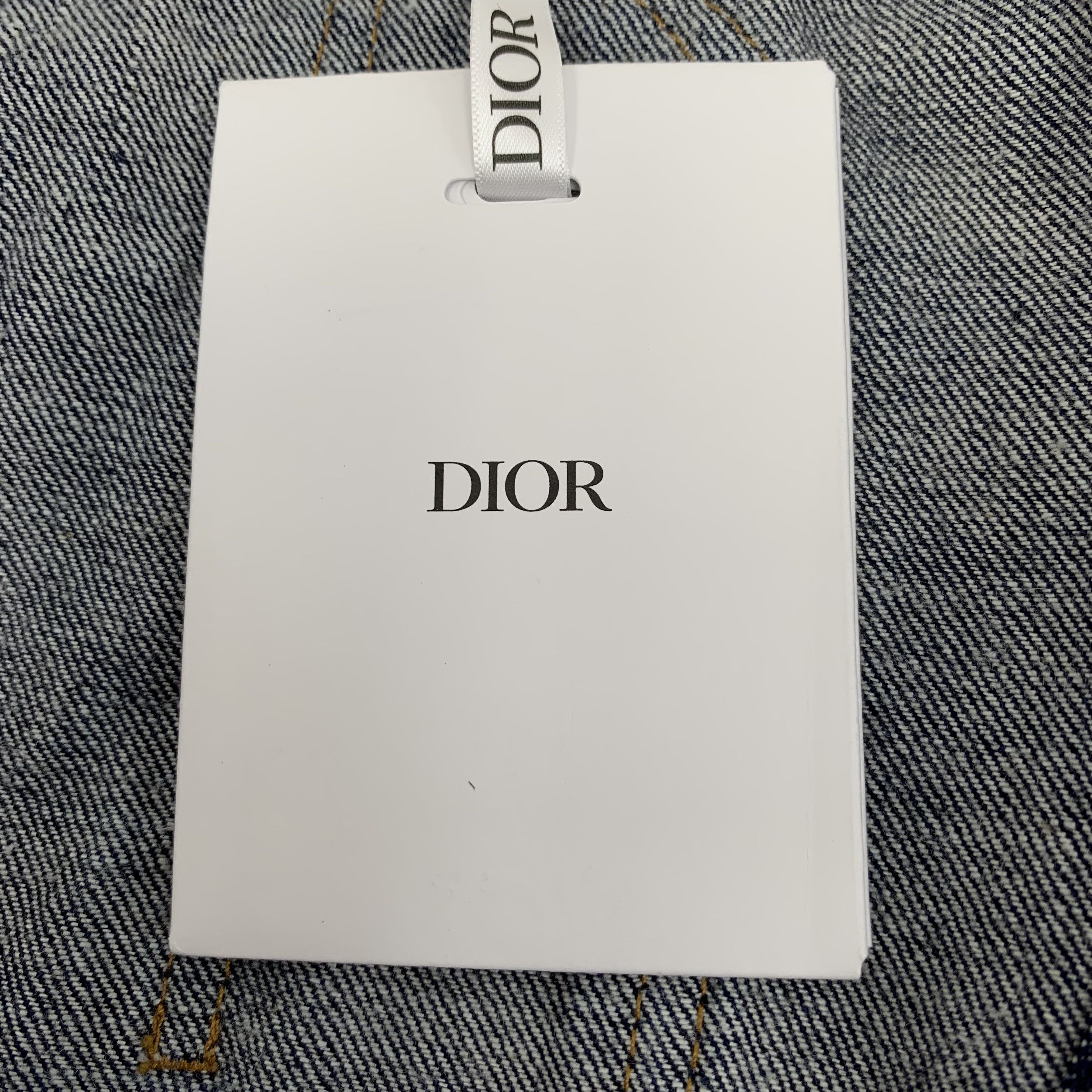Dior Christian Dior Denim Dress – Dark Blue (Size 34 / XXS) Size XXS / US 00 / IT 34 - 2 Thumbnail