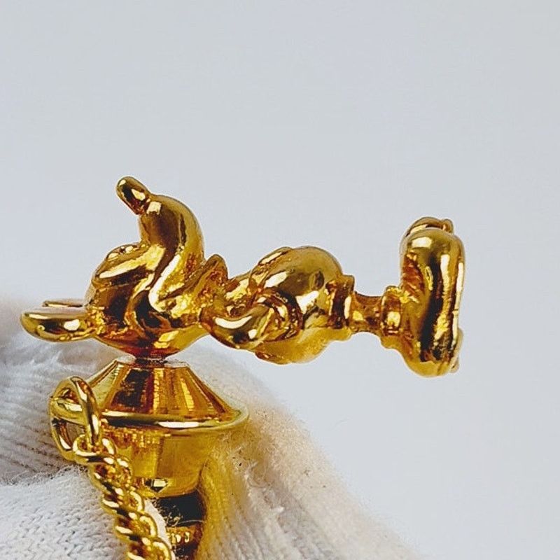 Disney Disney Mickey Mouse Tie Tack Pin Gold-Toned Men's 3D Rare Size ONE SIZE - 5 Thumbnail