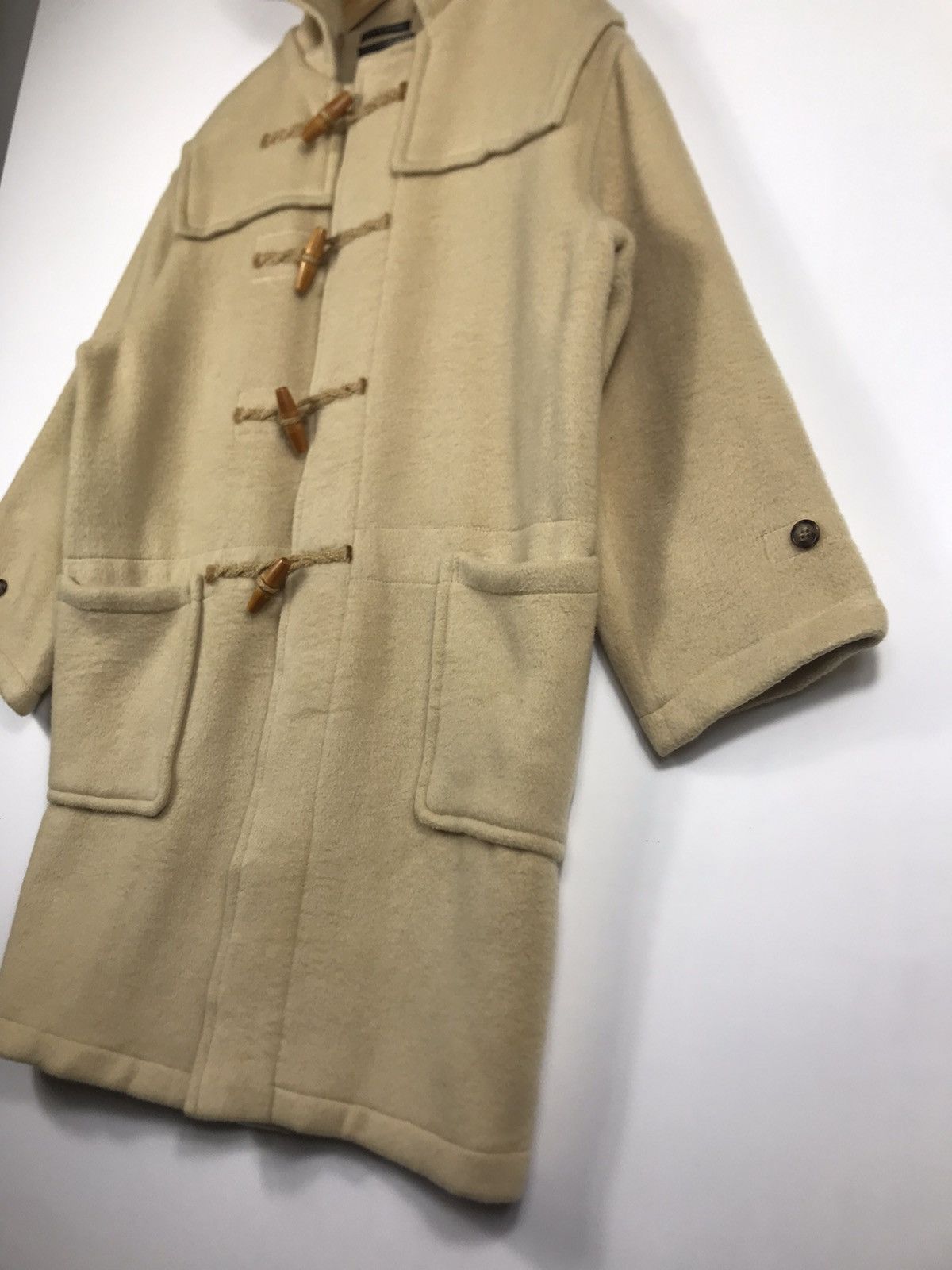 Gloverall × Vintage 🌟Gloverall Hooded Wool Duffle Long Coat Size US M / EU 48-50 / 2 - 3 Thumbnail