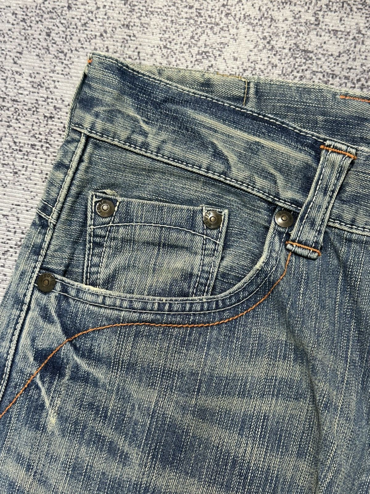 Undercover × Uniqlo Edwin 424XVS Flare Washed Denim Size US 32 / EU 48 - 6 Thumbnail