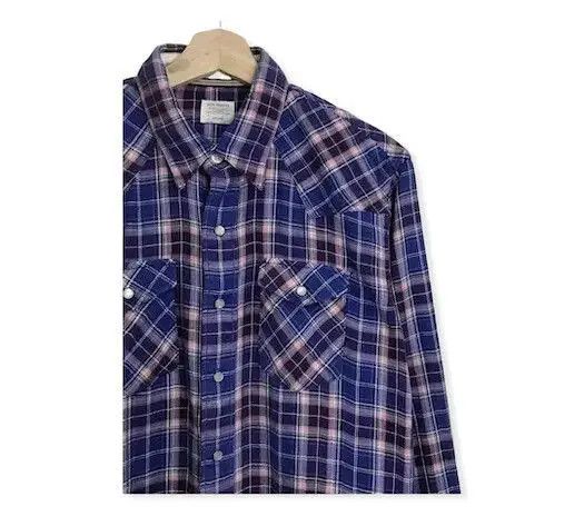 Japanese Brand Japanese Brand Back Number Plaid Tartan Flannel Shirt Size US M / EU 48-50 / 2 - 4 Thumbnail