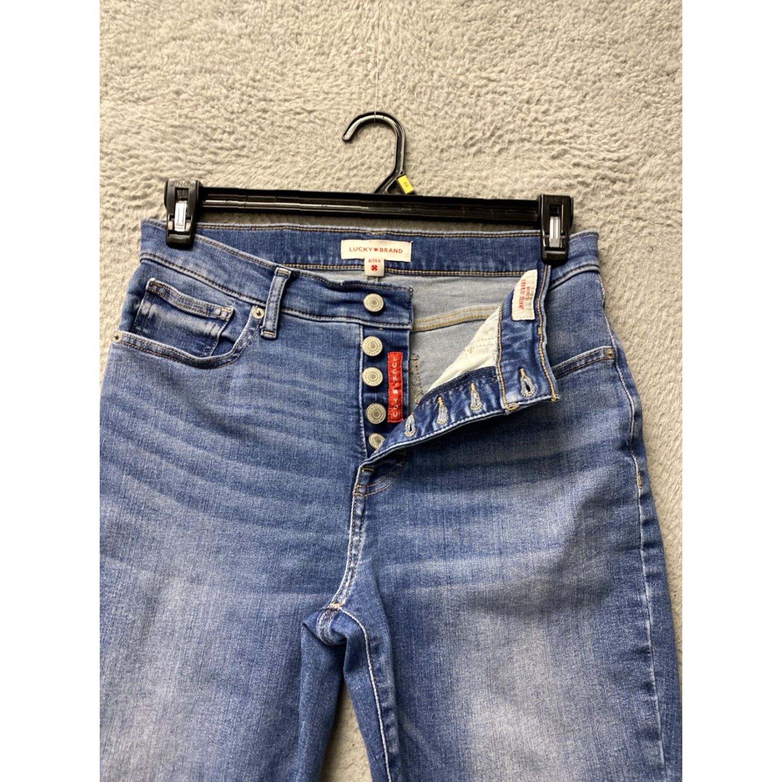 Lucky Brand Lucky Brand Jeans High Rise Women’s Size 8 Ankle Skinny Blue Denim Womens Size 30" / US 8 / IT 44 - 2 Thumbnail
