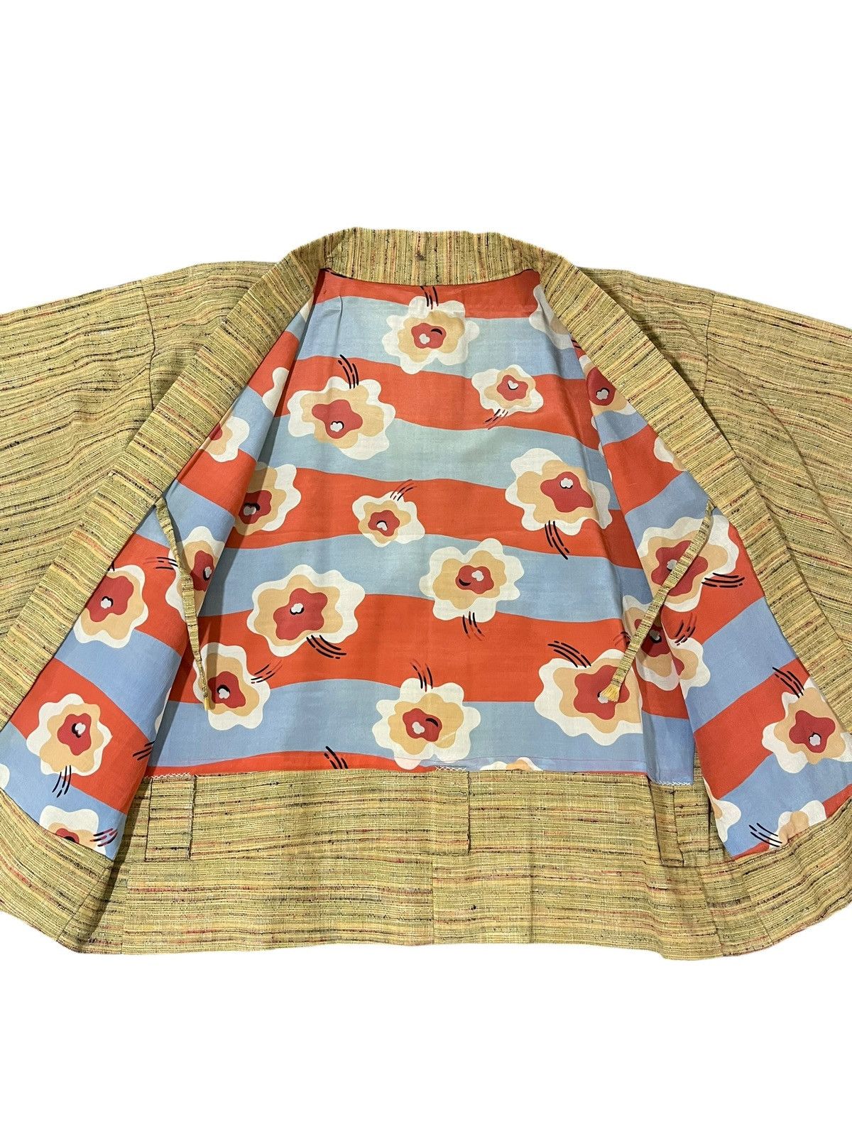 Japanese Brand × Vintage Vintage kimono jacket handmade hanten jacket Size US L / EU 52-54 / 3 - 5 Thumbnail
