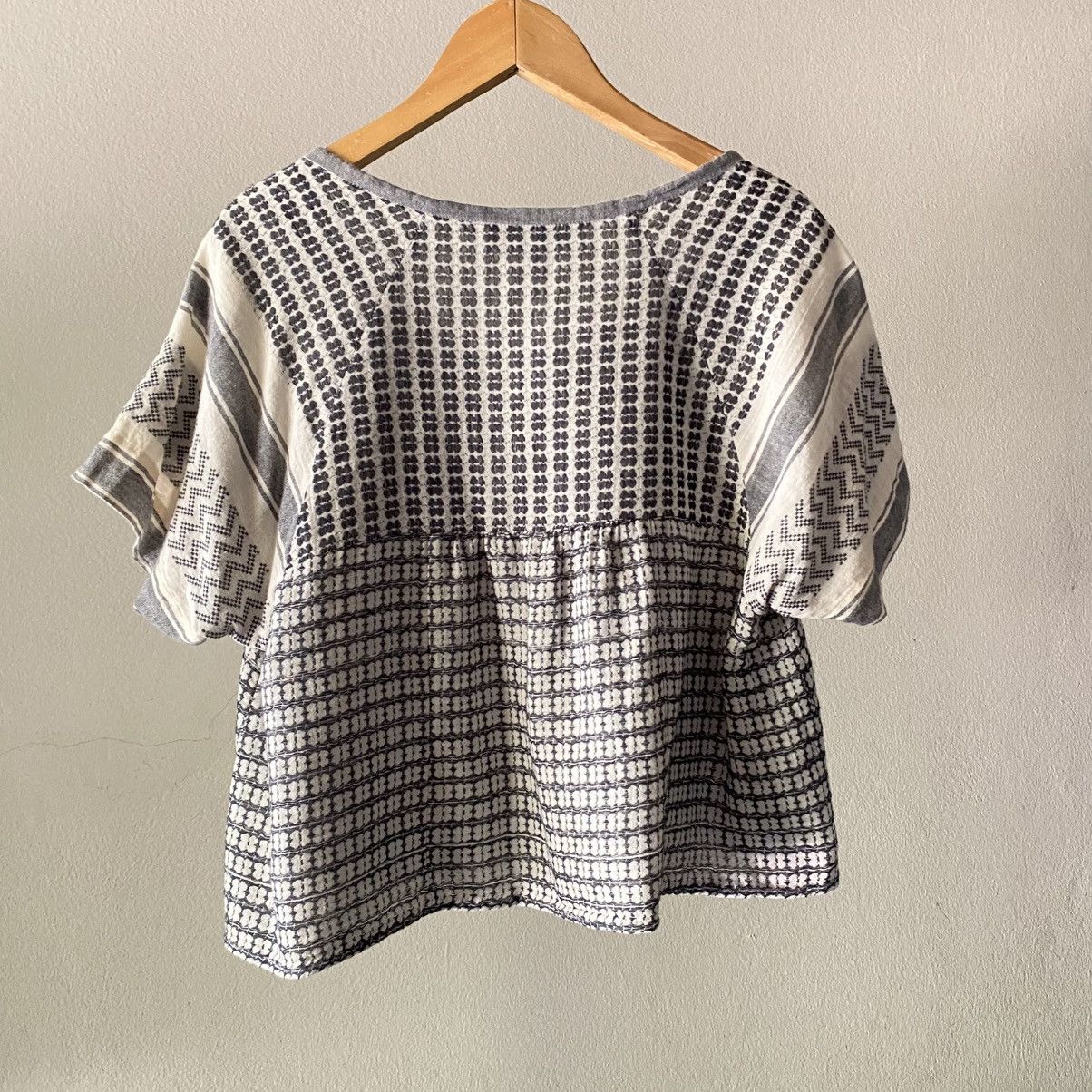 Designer ÉTOILE ISABEL MARANT Boho Woven Crop Top Size S / US 4 / IT 40 - 2 Thumbnail