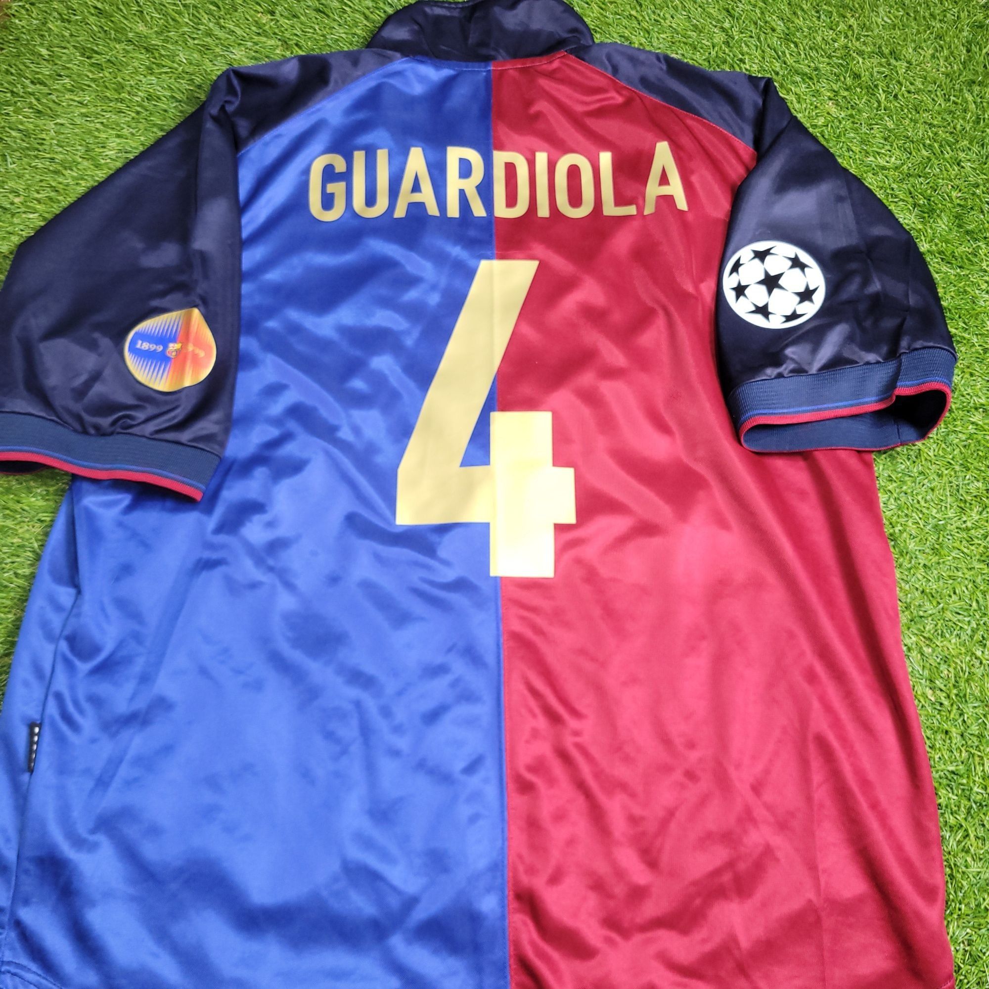 Nike Guardiola Barcelona Centenary 1999 2000 Soccer Jersey XL Size US XL / EU 56 / 4 - 1 Thumbnail